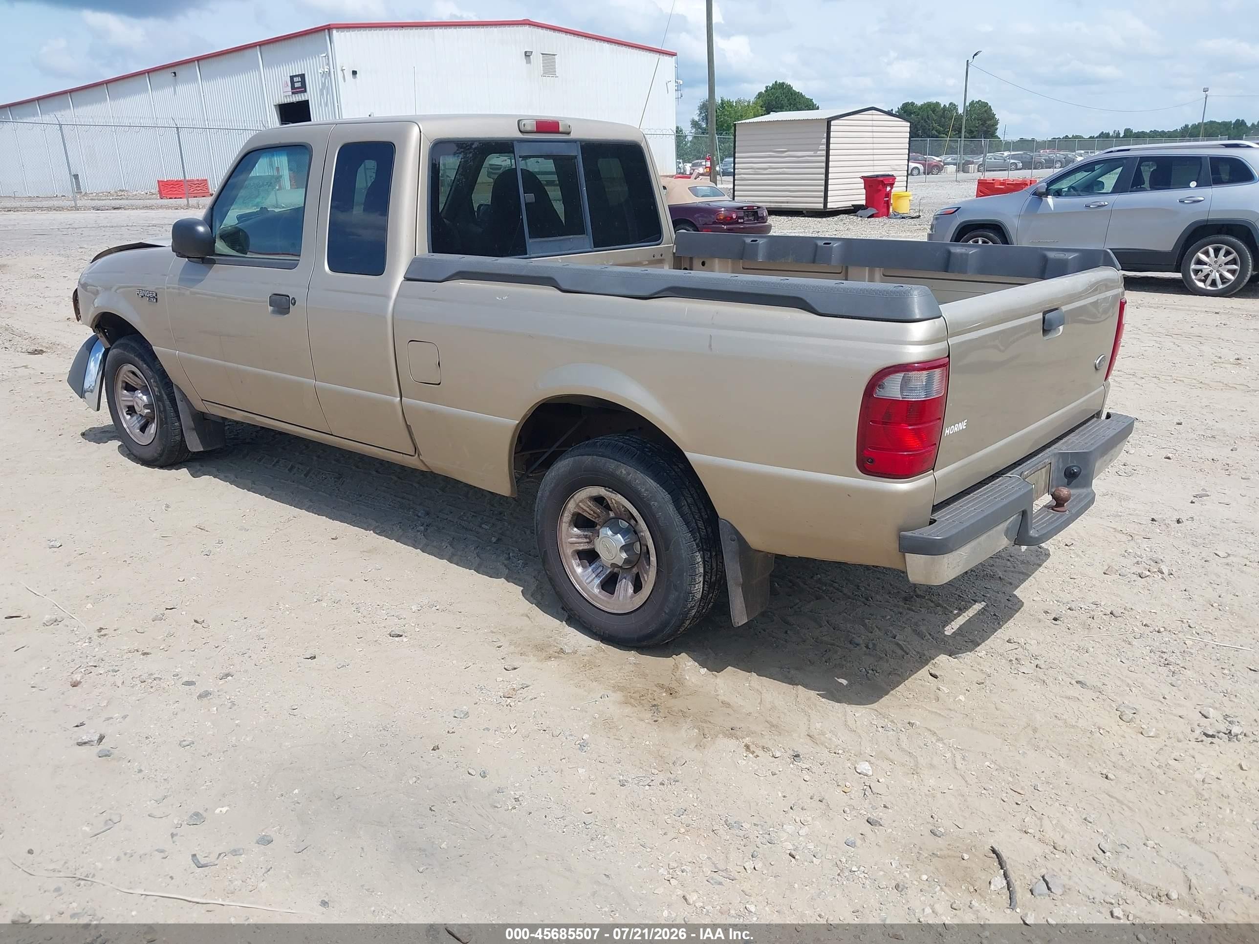 2001 Ford Ranger Edge/xlt Золотой vin: 1FTYR14E91TA38945