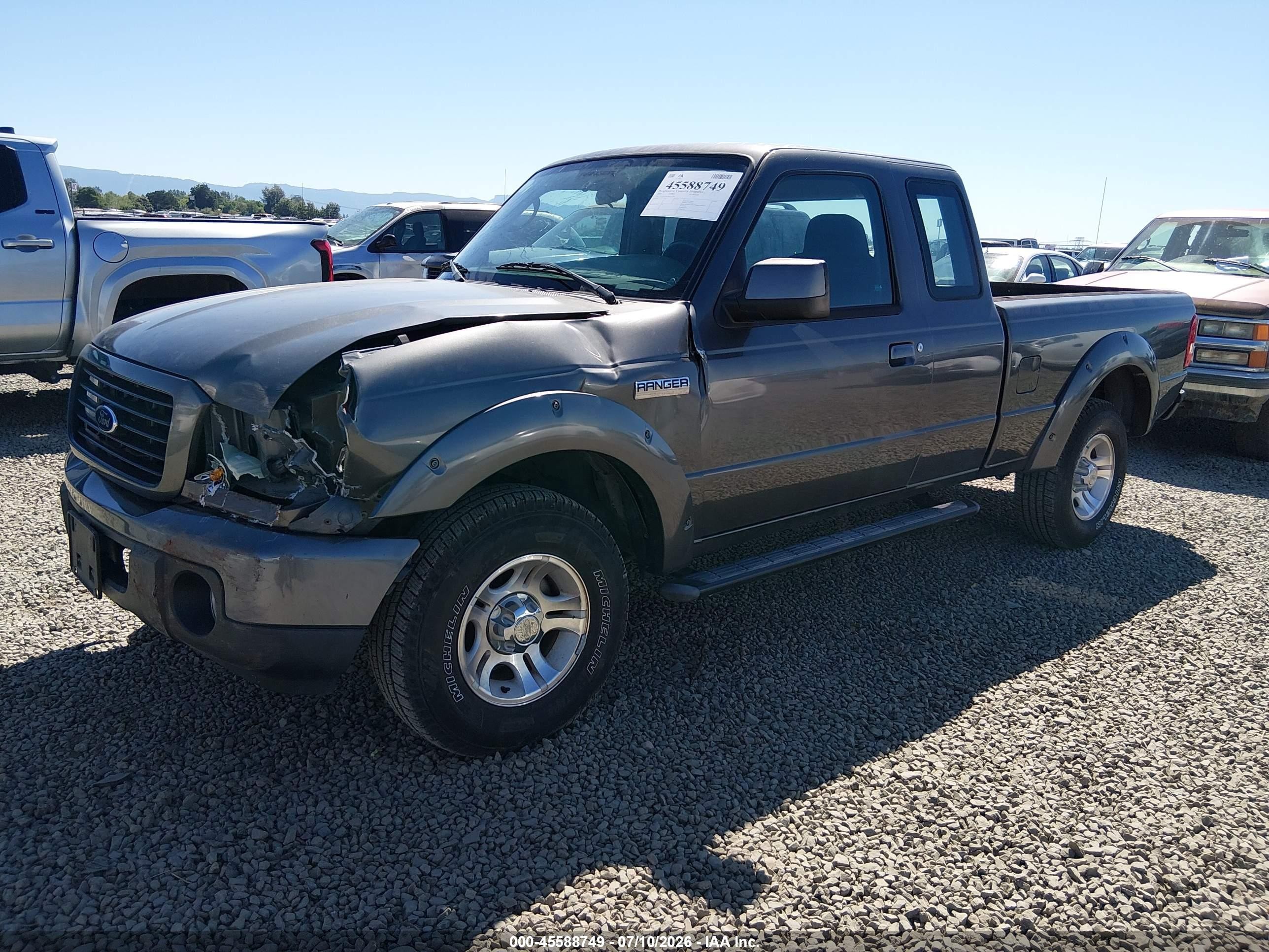 2009 Ford Ranger Sport/xl/xlt Gray vin: 1FTYR14E99PA12740
