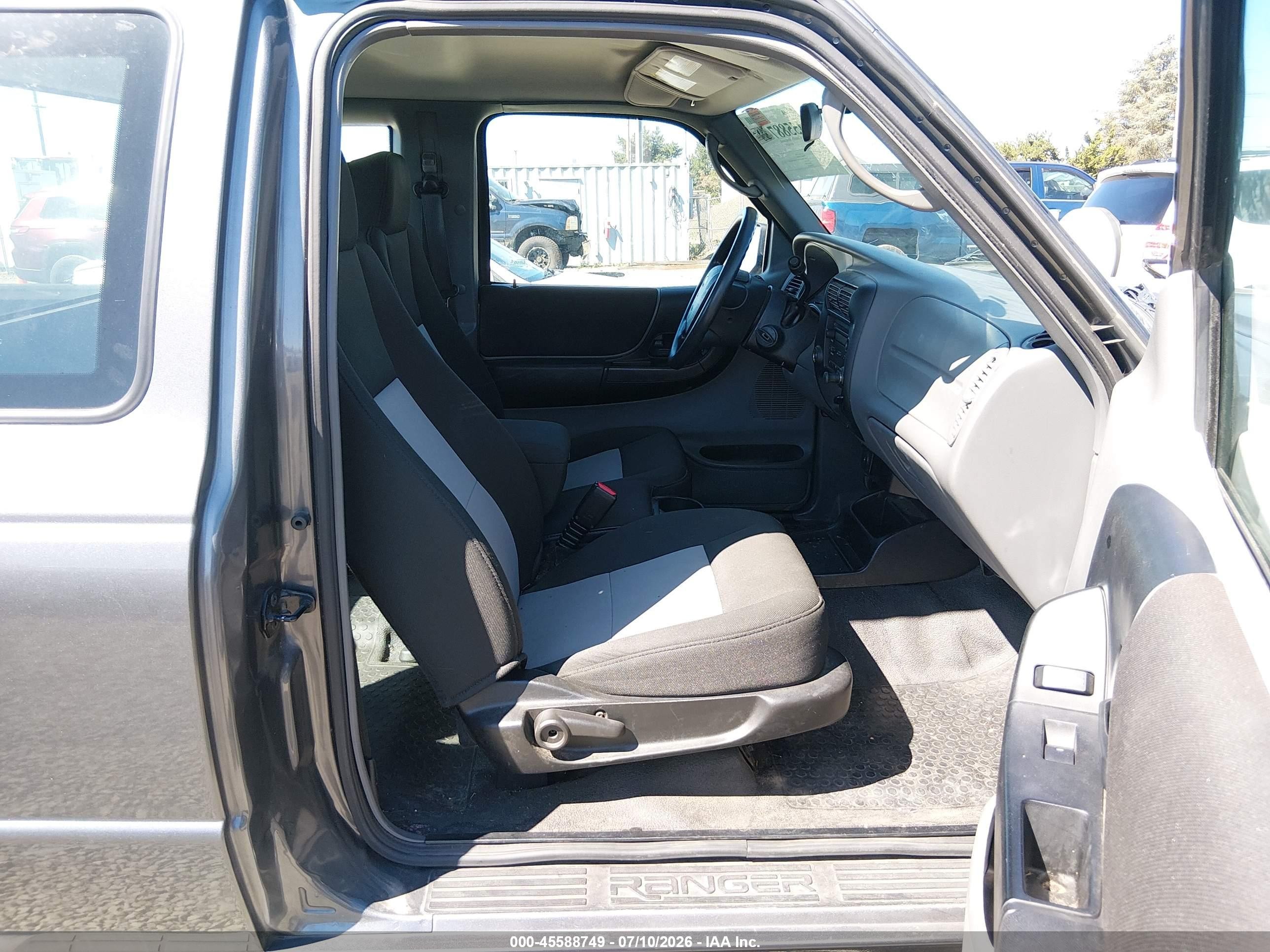 2009 Ford Ranger Sport/xl/xlt Gray vin: 1FTYR14E99PA12740