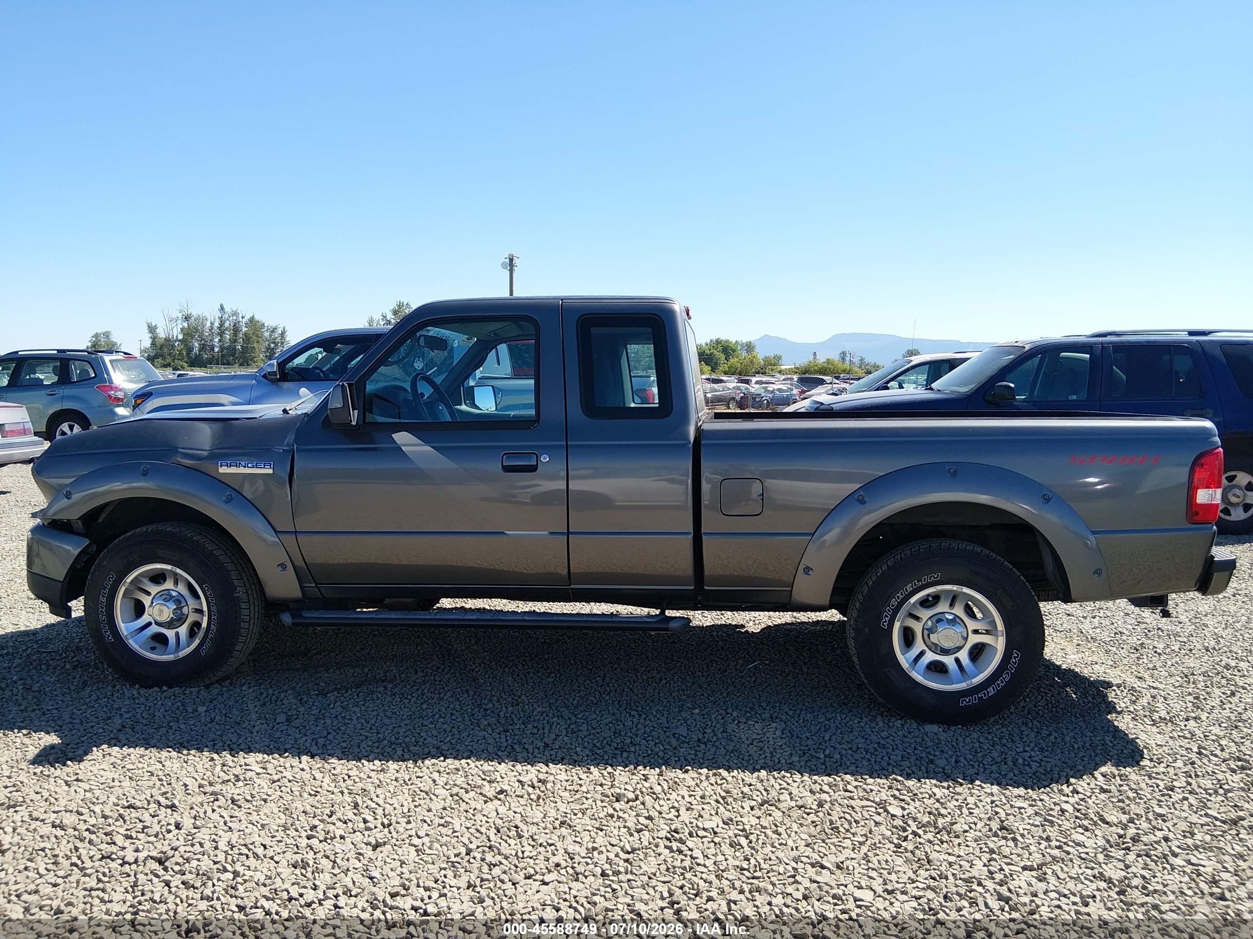 2009 Ford Ranger Sport/xl/xlt Gray vin: 1FTYR14E99PA12740