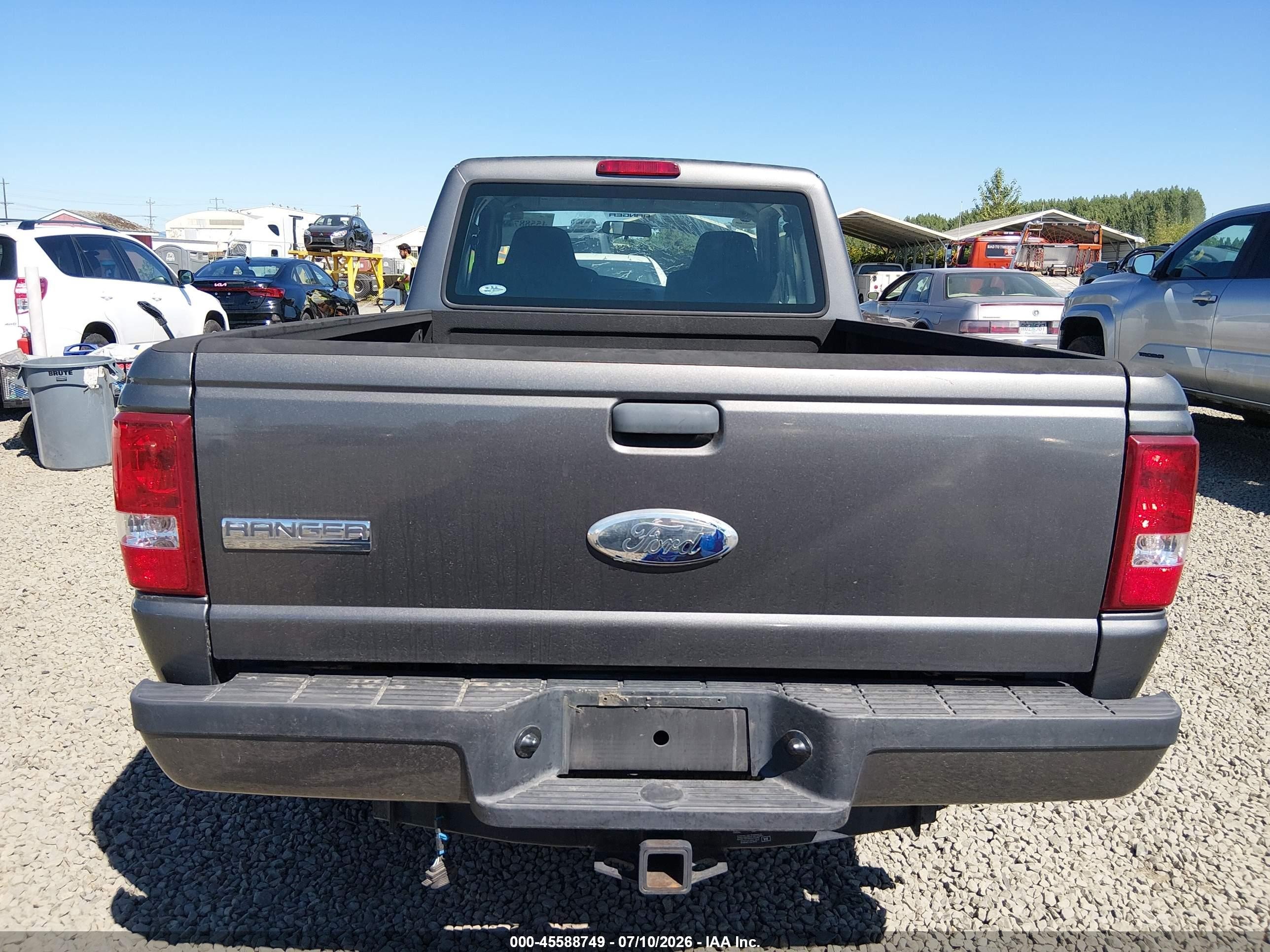 2009 Ford Ranger Sport/xl/xlt Gray vin: 1FTYR14E99PA12740
