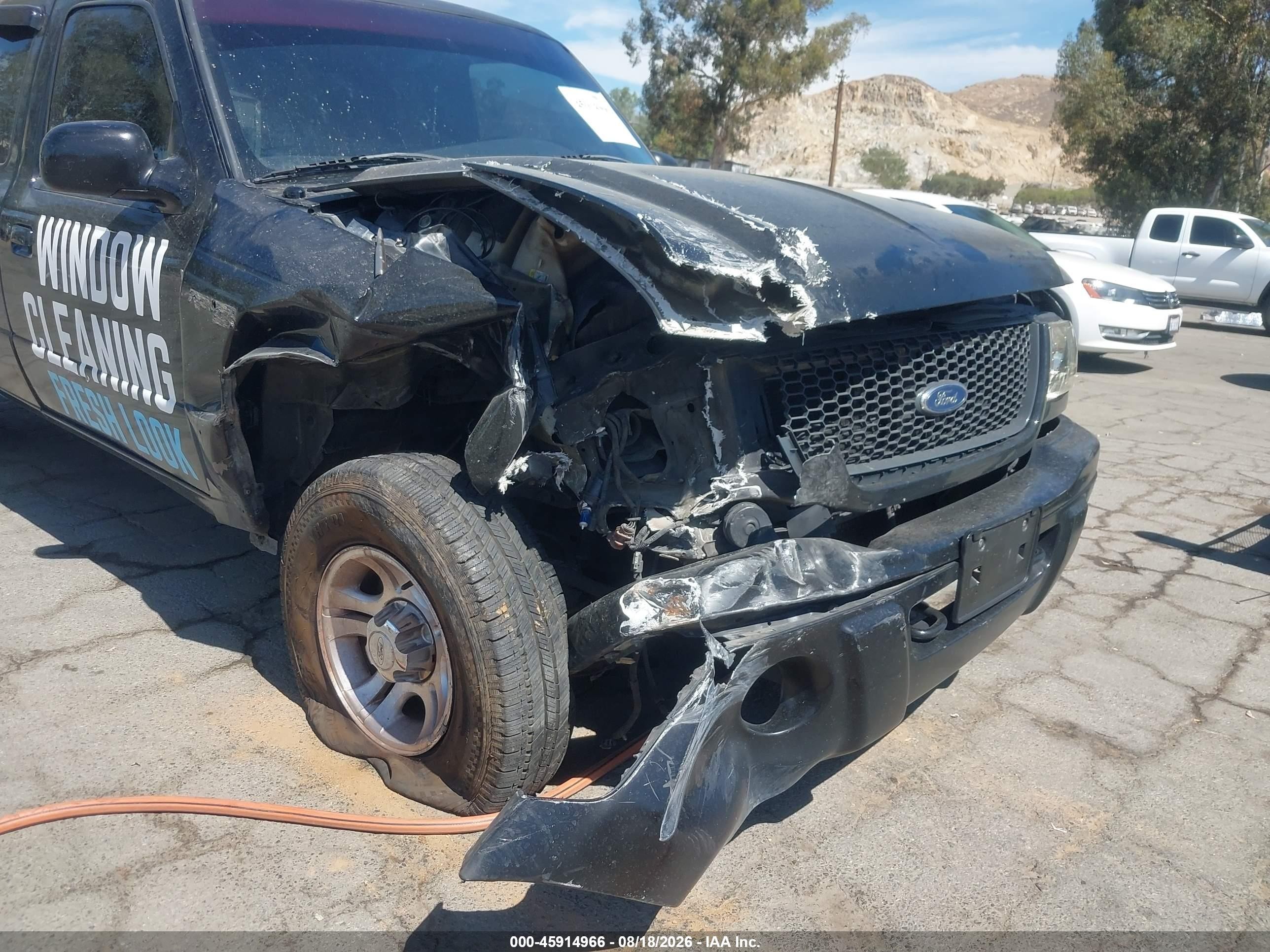 2001 Ford Ranger Edge/xlt Black vin: 1FTYR14EX1PB32955