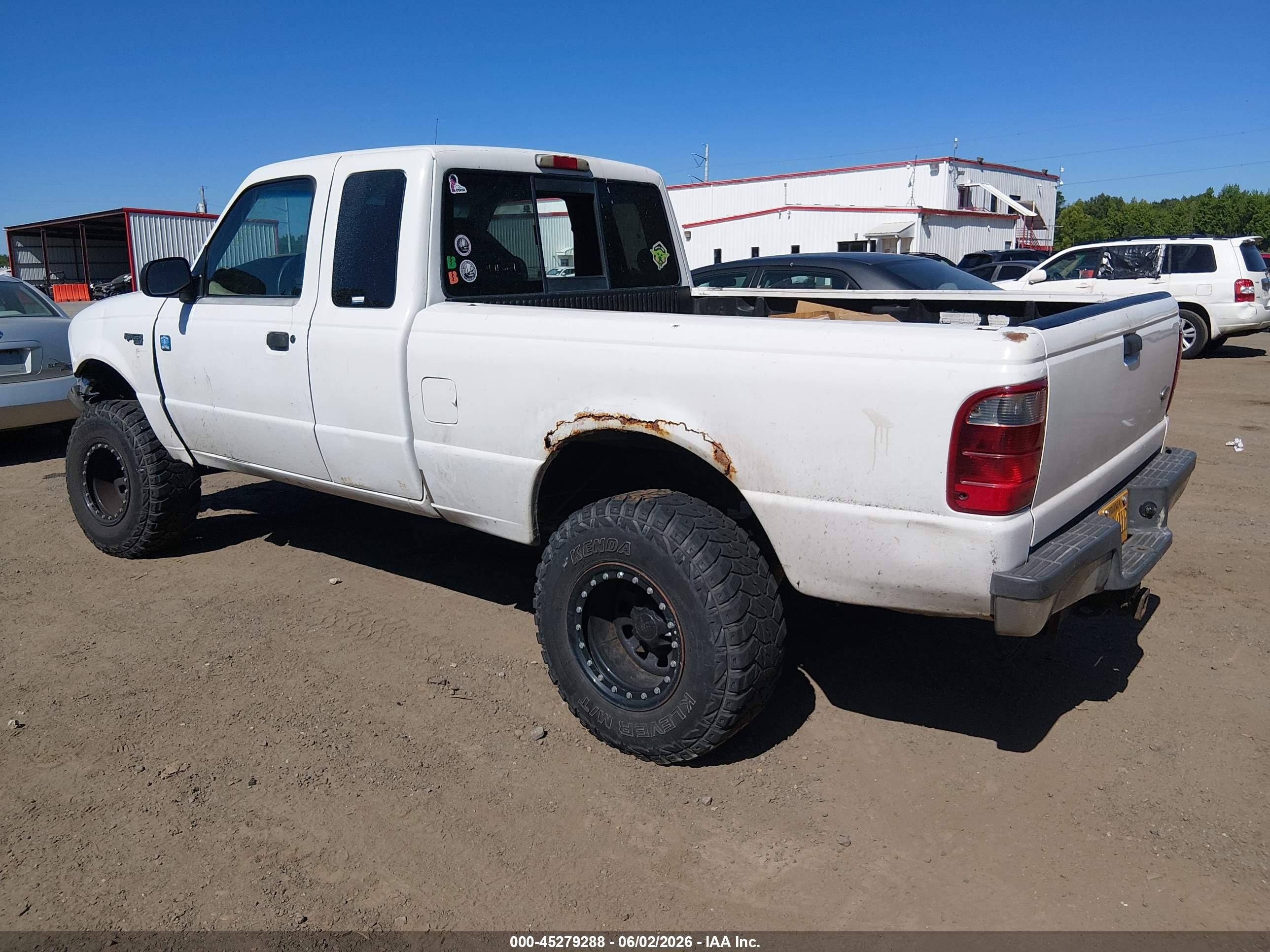 2001 Ford Ranger Edge/xlt White vin: 1FTYR14EX1TA33740