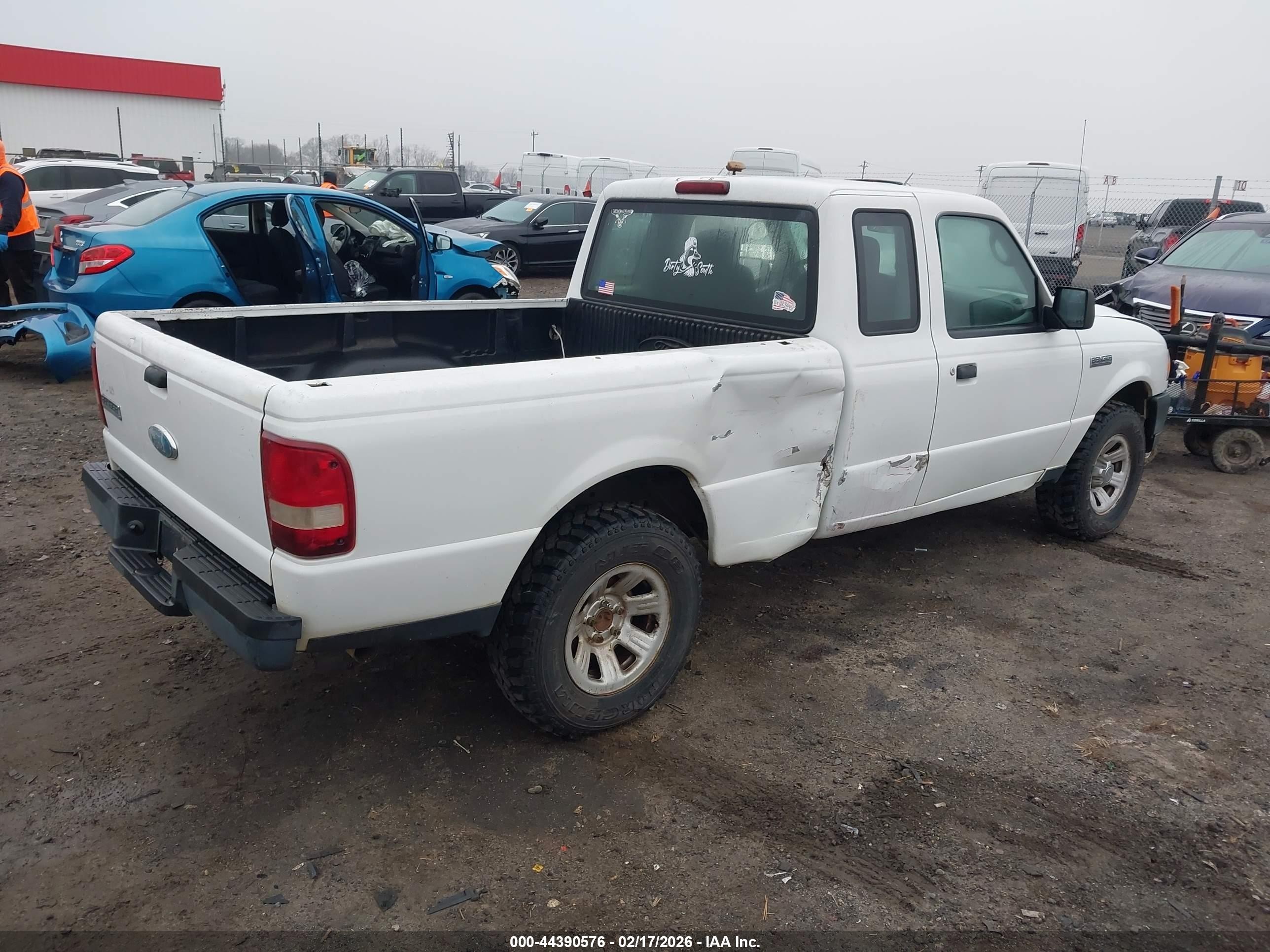 2007 Ford Ranger Sport/stx/xl/xlt White vin: 1FTYR14EX7PA39720