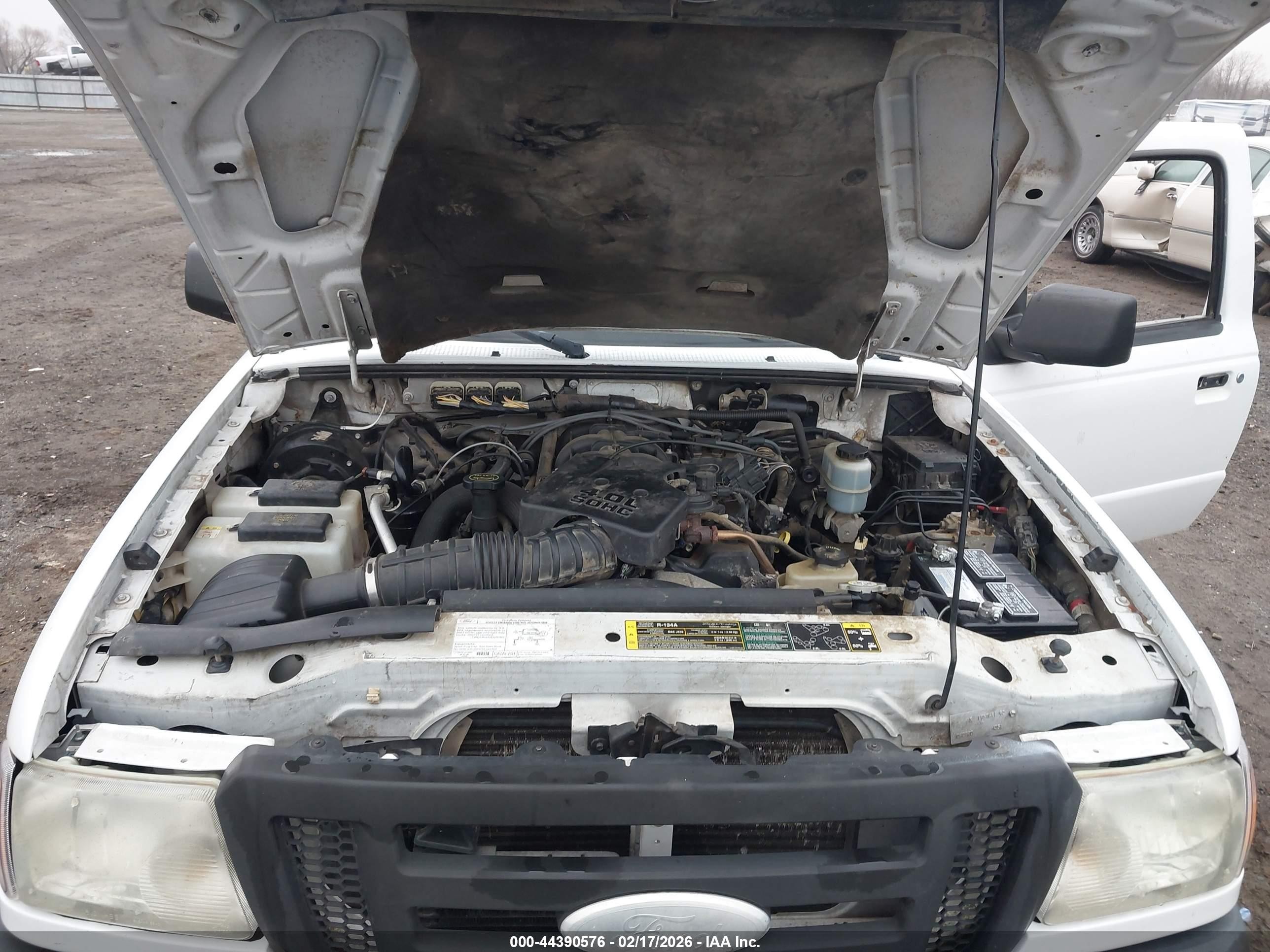 2007 Ford Ranger Sport/stx/xl/xlt White vin: 1FTYR14EX7PA39720