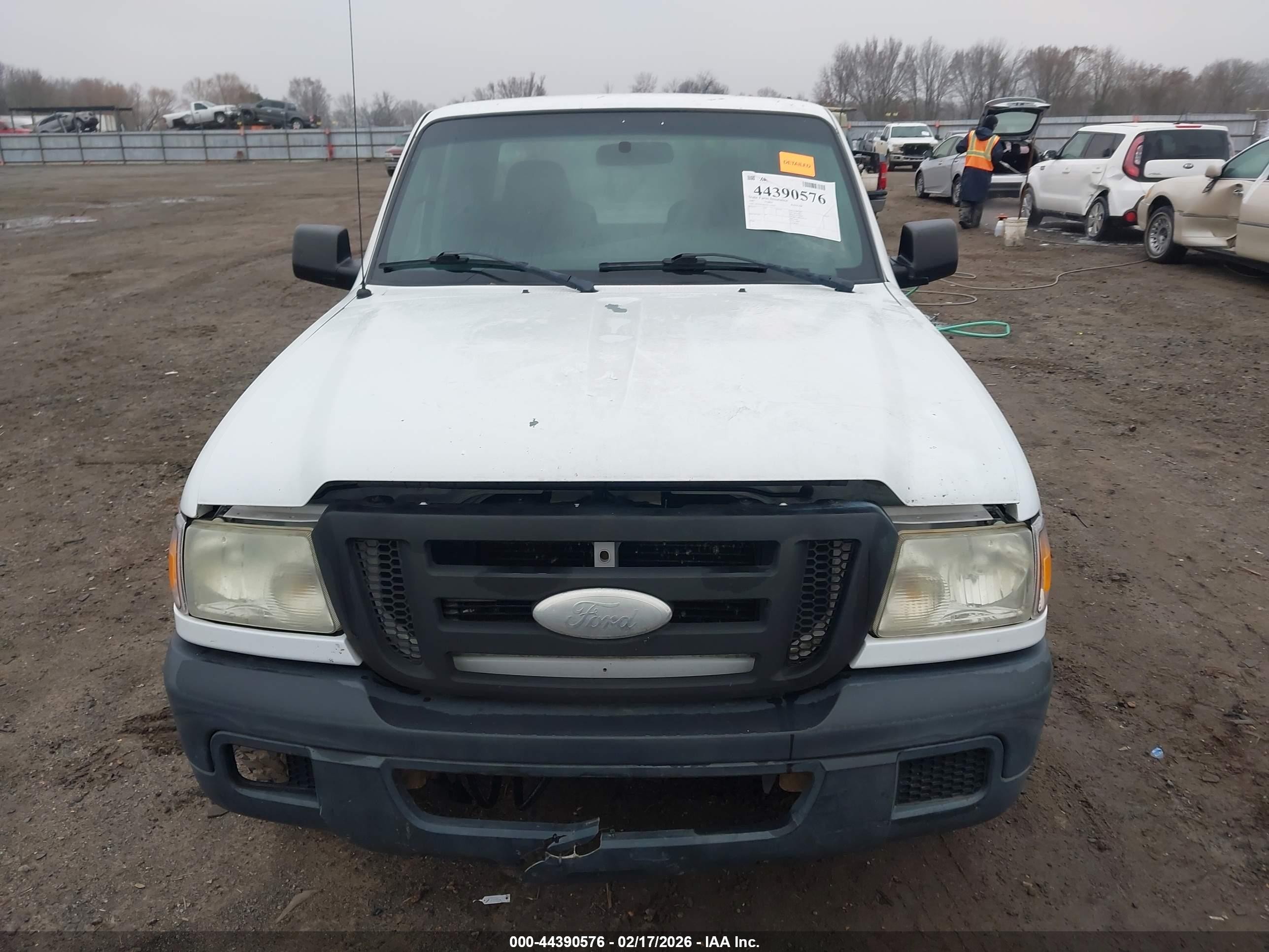 2007 Ford Ranger Sport/stx/xl/xlt White vin: 1FTYR14EX7PA39720