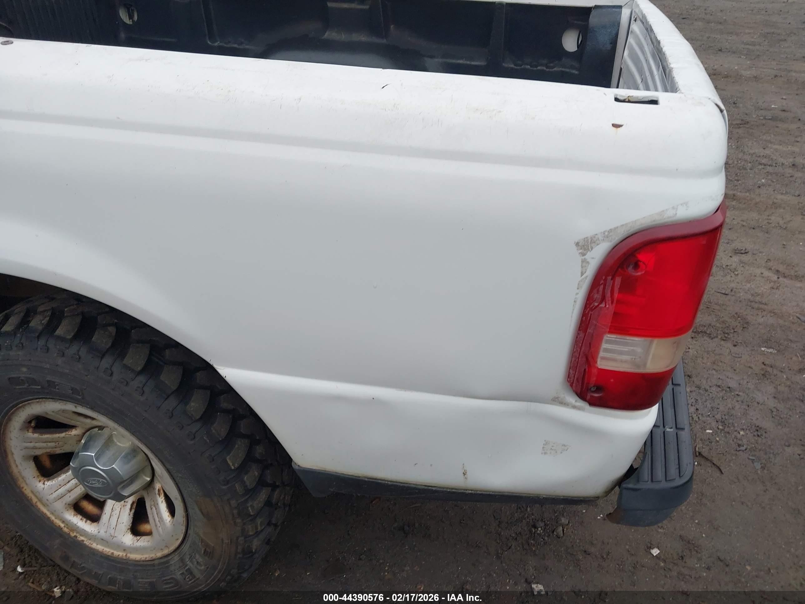 2007 Ford Ranger Sport/stx/xl/xlt White vin: 1FTYR14EX7PA39720