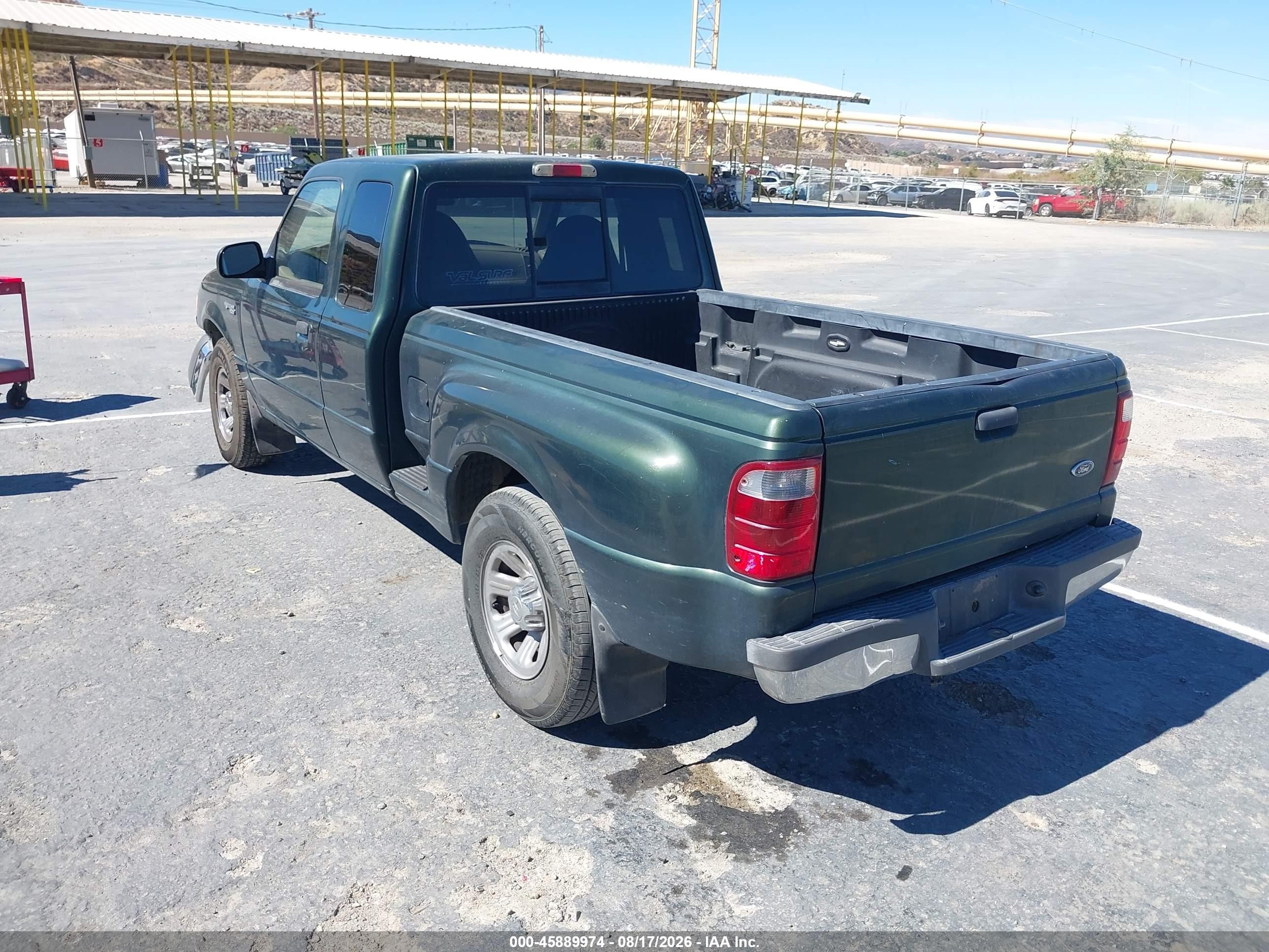 2001 Ford Ranger Edge/xl/xlt Green vin: 1FTYR14U01PA08961