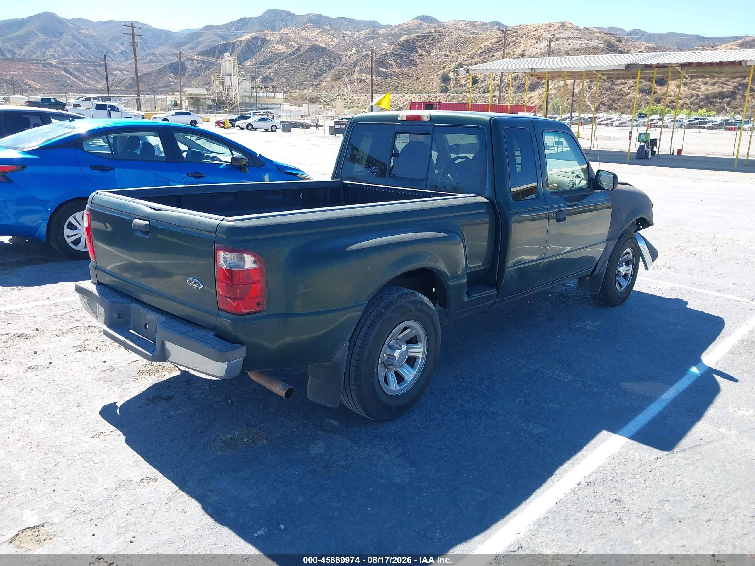 2001 Ford Ranger Edge/xl/xlt Green vin: 1FTYR14U01PA08961