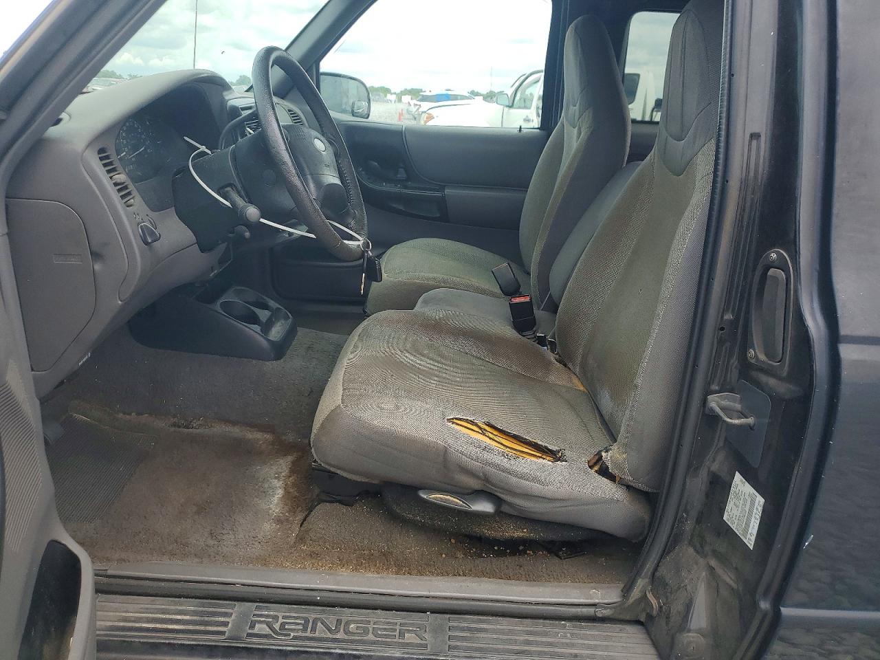 2001 Ford Ranger Super Cab Black vin: 1FTYR14U01PA86933
