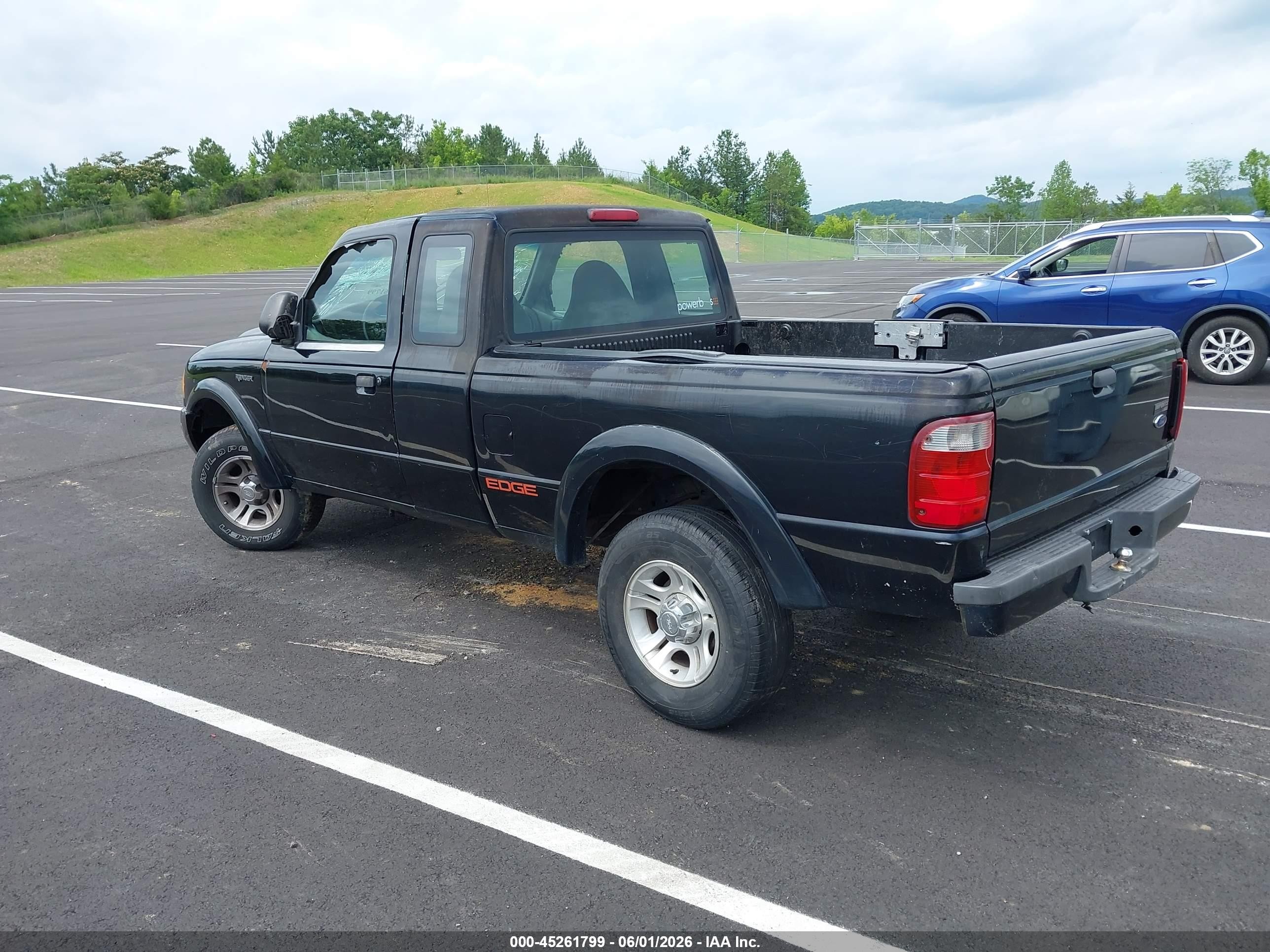 2001 Ford Ranger Edge/xl/xlt Black vin: 1FTYR14U01TA13570