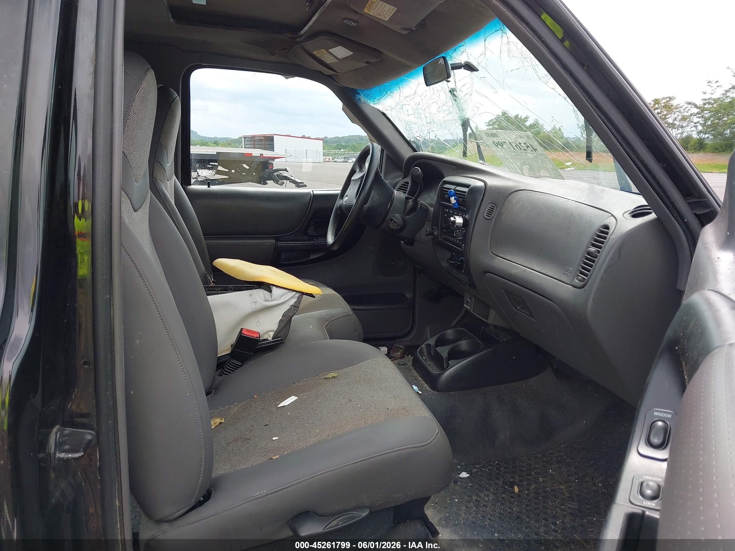 2001 Ford Ranger Edge/xl/xlt Black vin: 1FTYR14U01TA13570
