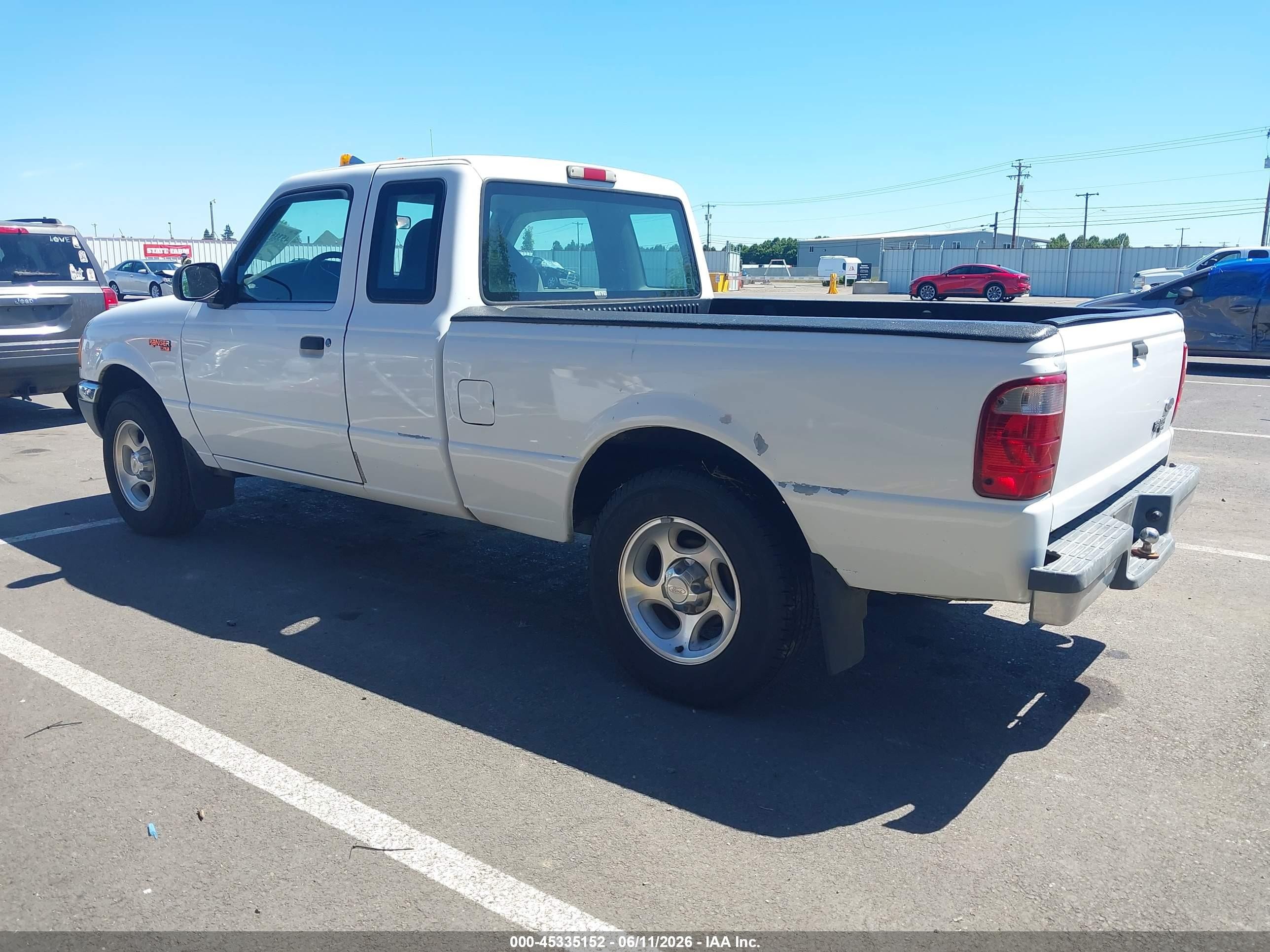 2001 Ford Ranger Edge/xl/xlt White vin: 1FTYR14U01TA53258