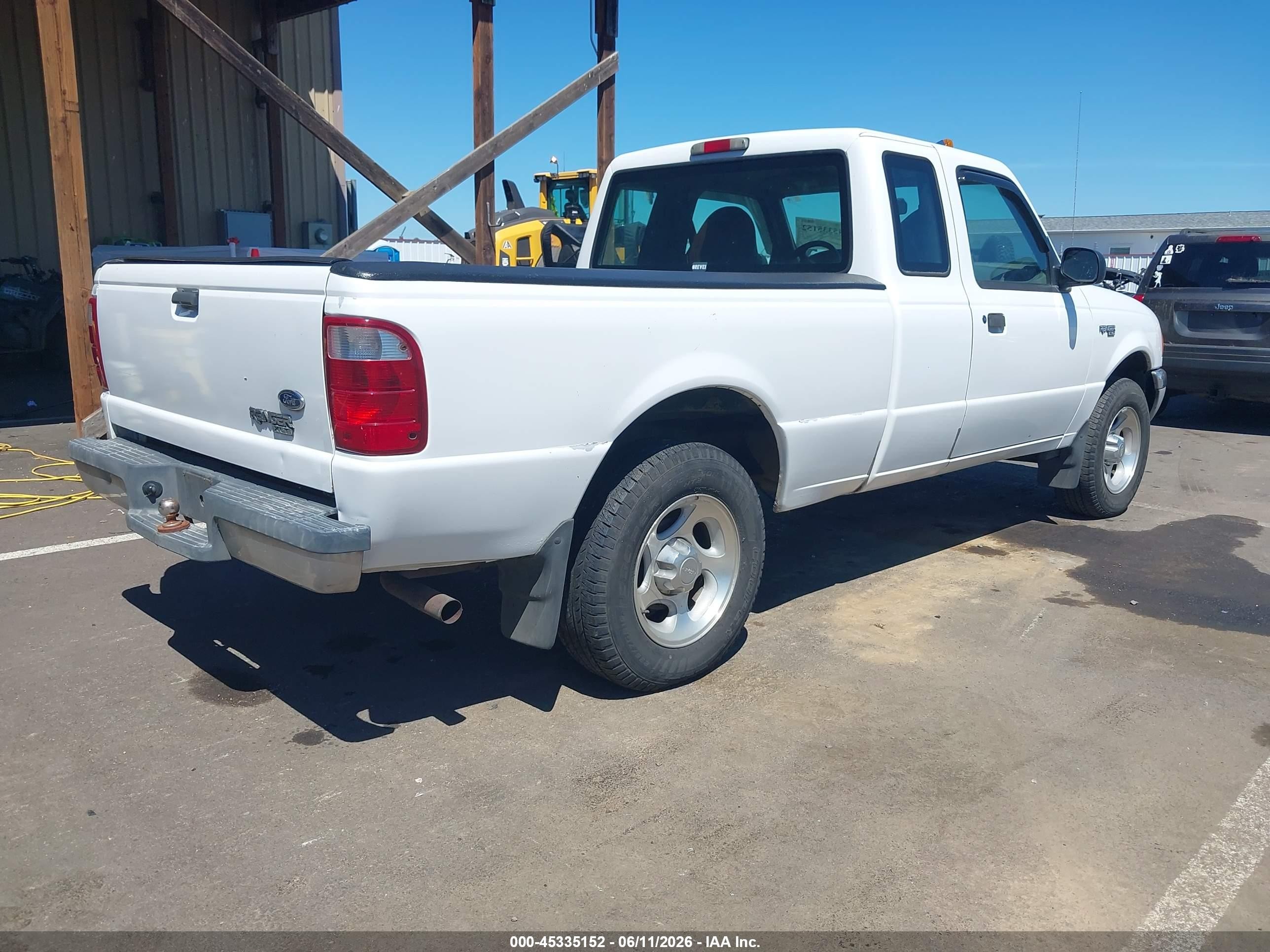 2001 Ford Ranger Edge/xl/xlt White vin: 1FTYR14U01TA53258