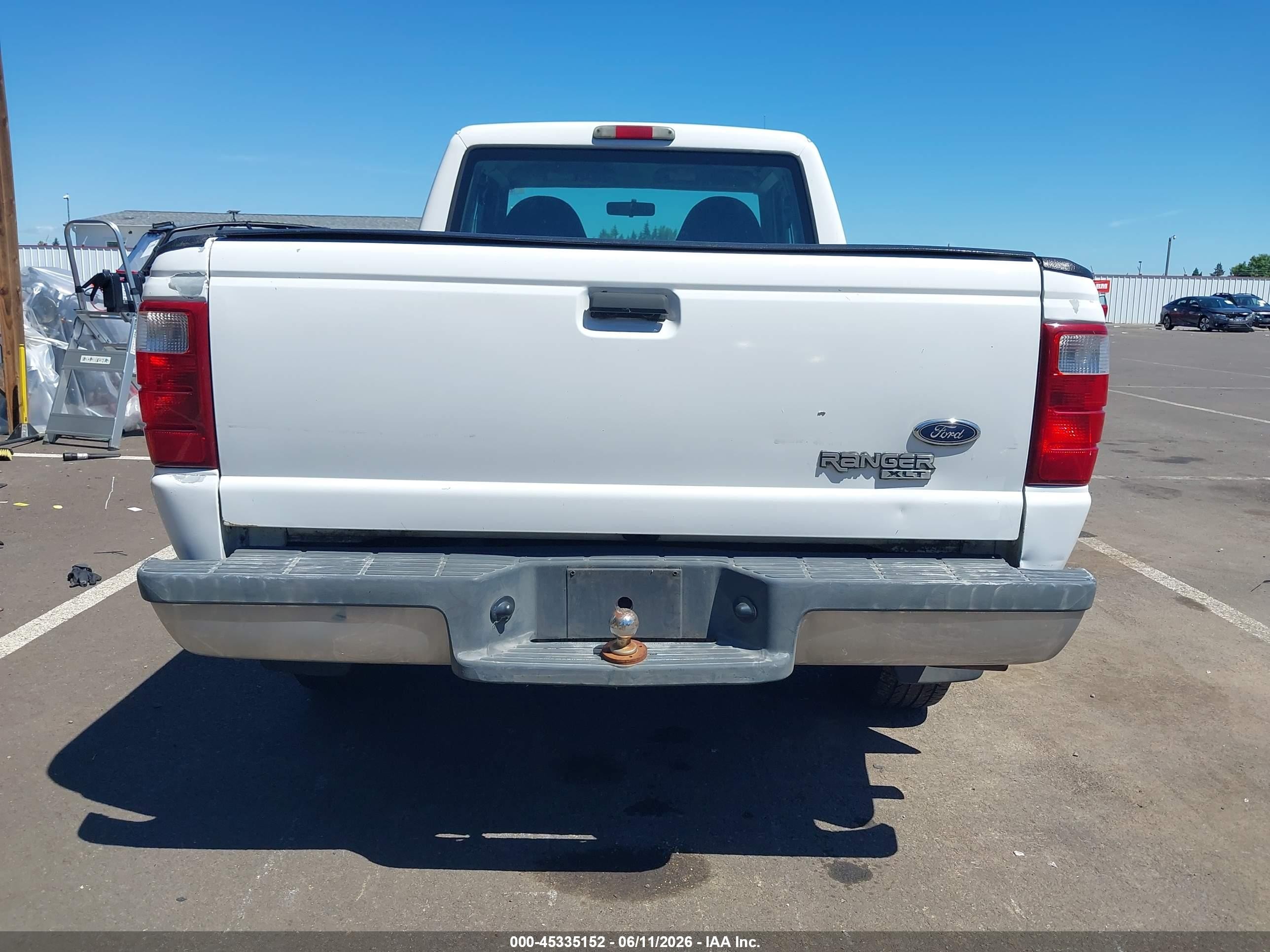 2001 Ford Ranger Edge/xl/xlt White vin: 1FTYR14U01TA53258