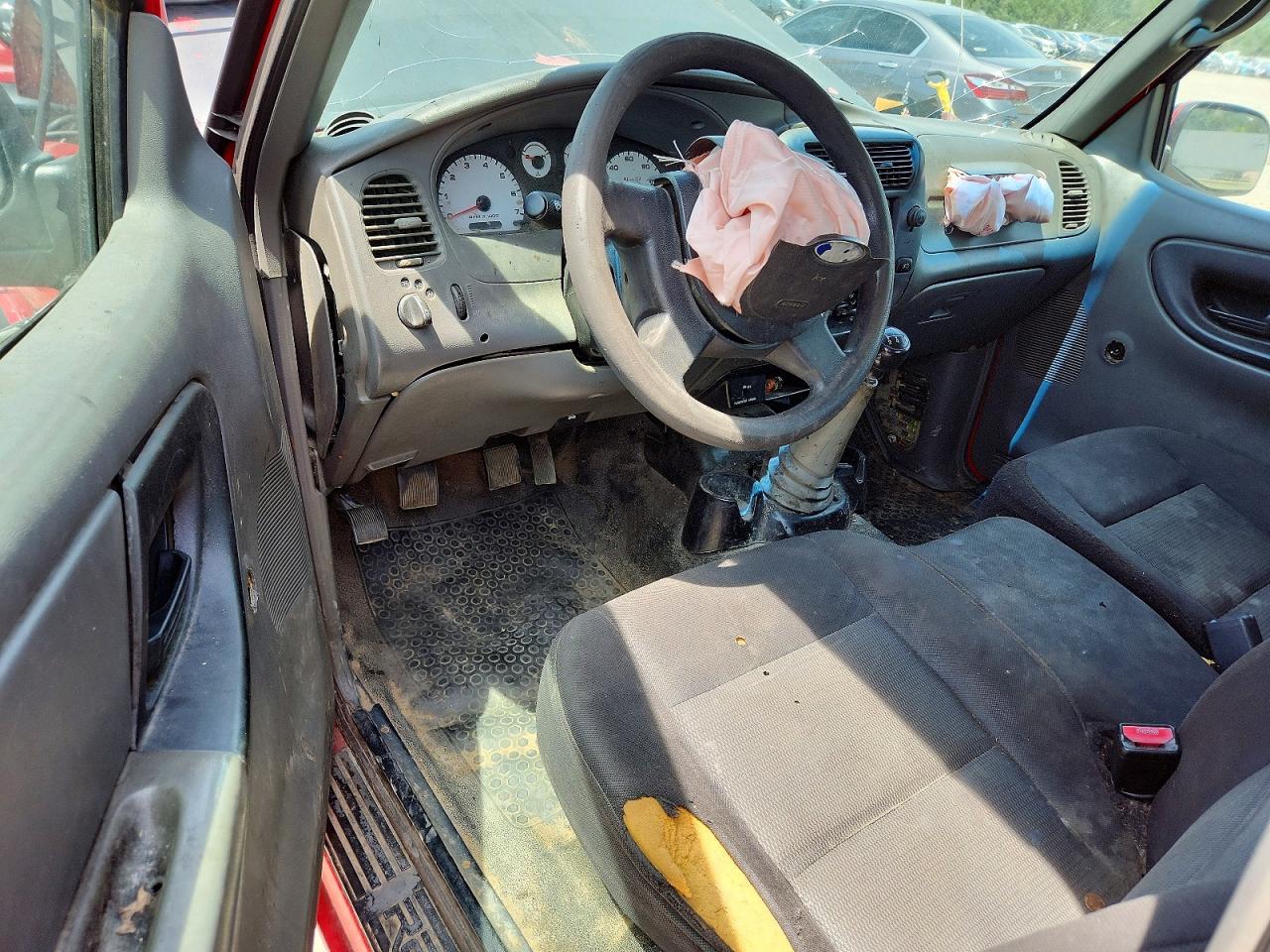 2004 Ford Ranger Red vin: 1FTYR14U04PA22802