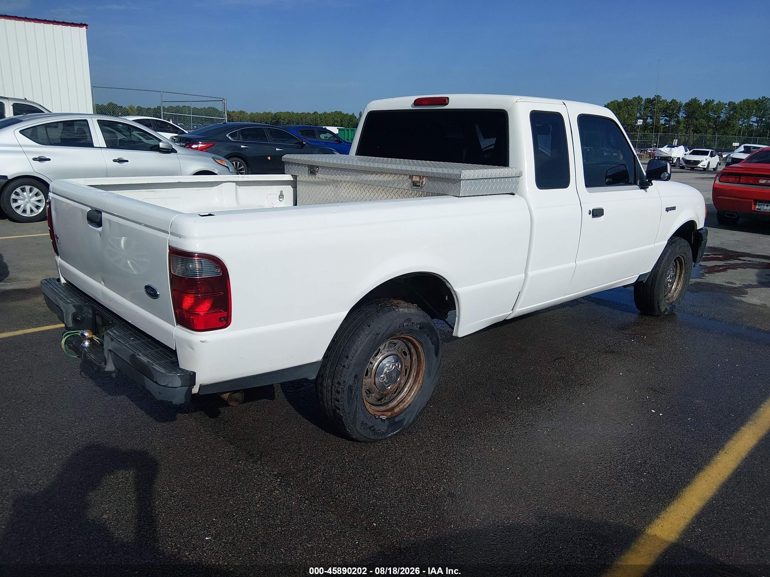 2004 Ford Ranger Edge/tremor/xl/xlt Белый vin: 1FTYR14U04PA66816