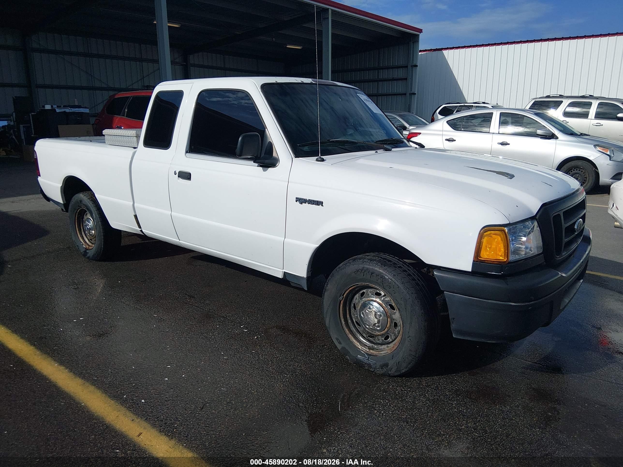 2004 Ford Ranger Edge/tremor/xl/xlt White vin: 1FTYR14U04PA66816