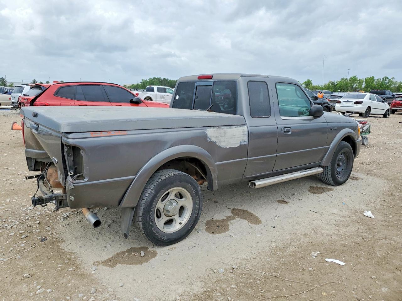 2004 Ford Ranger Super Cab Gray vin: 1FTYR14U04PA83082
