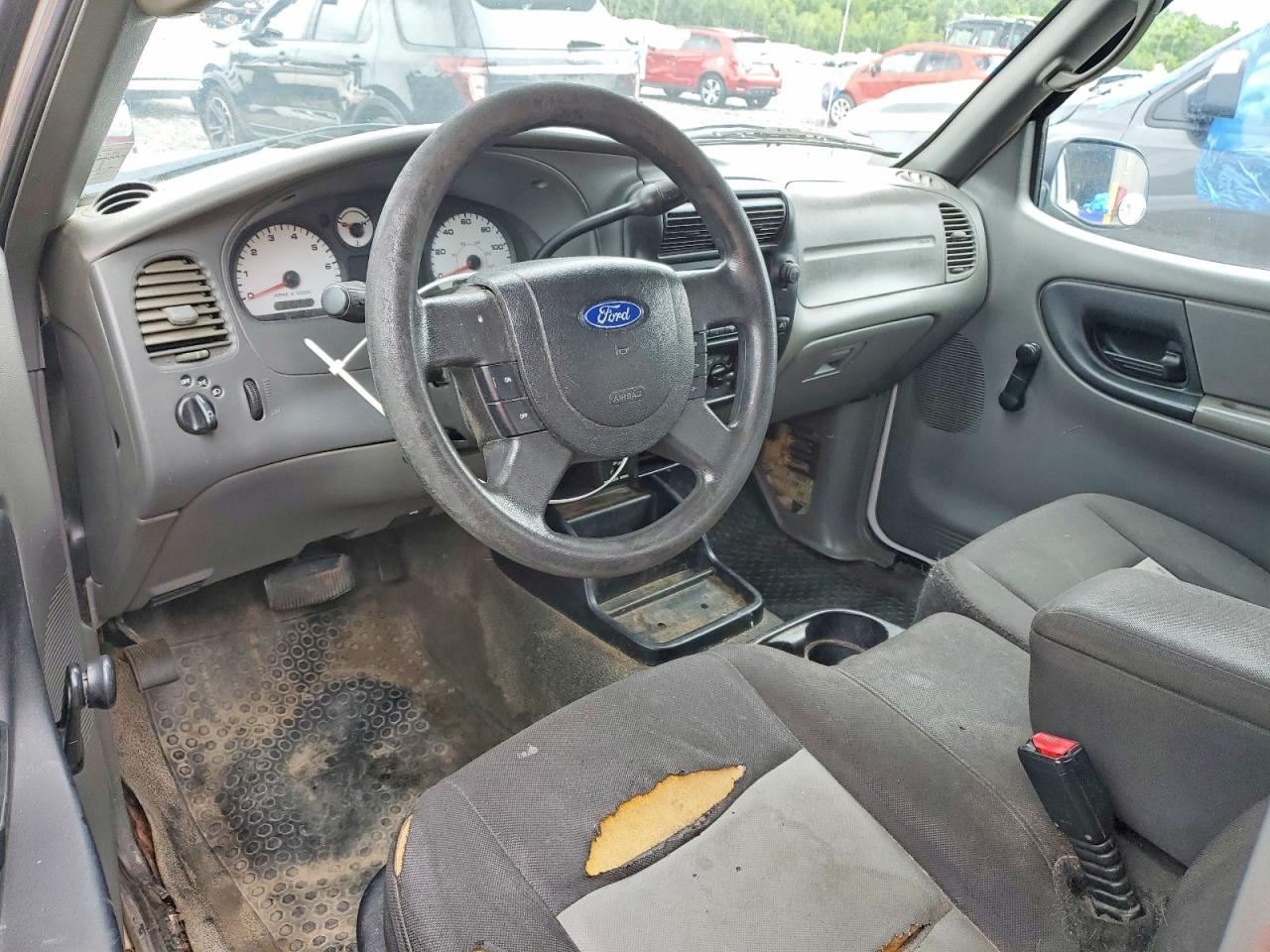 2004 Ford Ranger Super Cab White vin: 1FTYR14U04PA98469