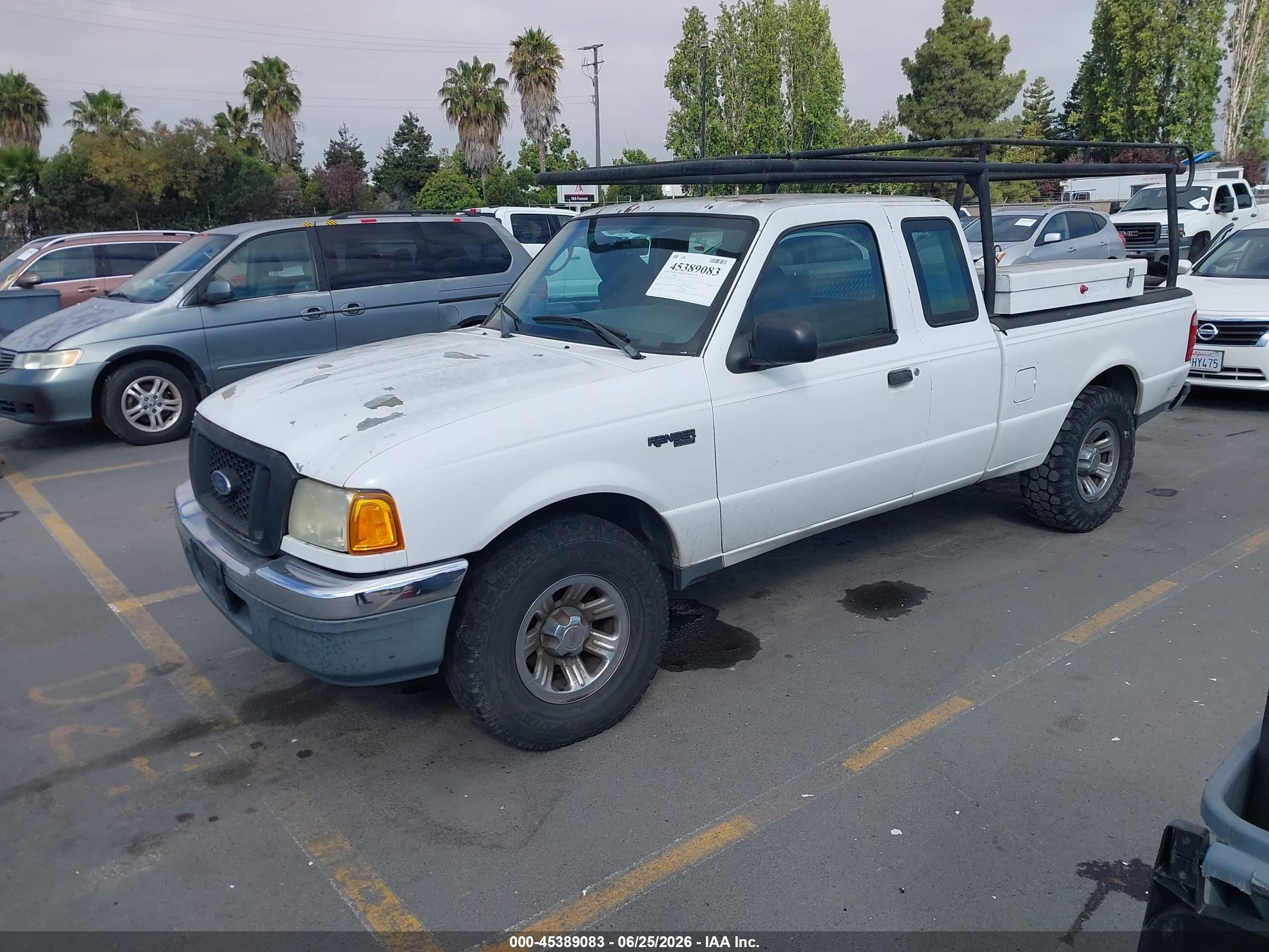 2004 Ford Ranger Edge/tremor/xl/xlt Белый vin: 1FTYR14U04PB46682