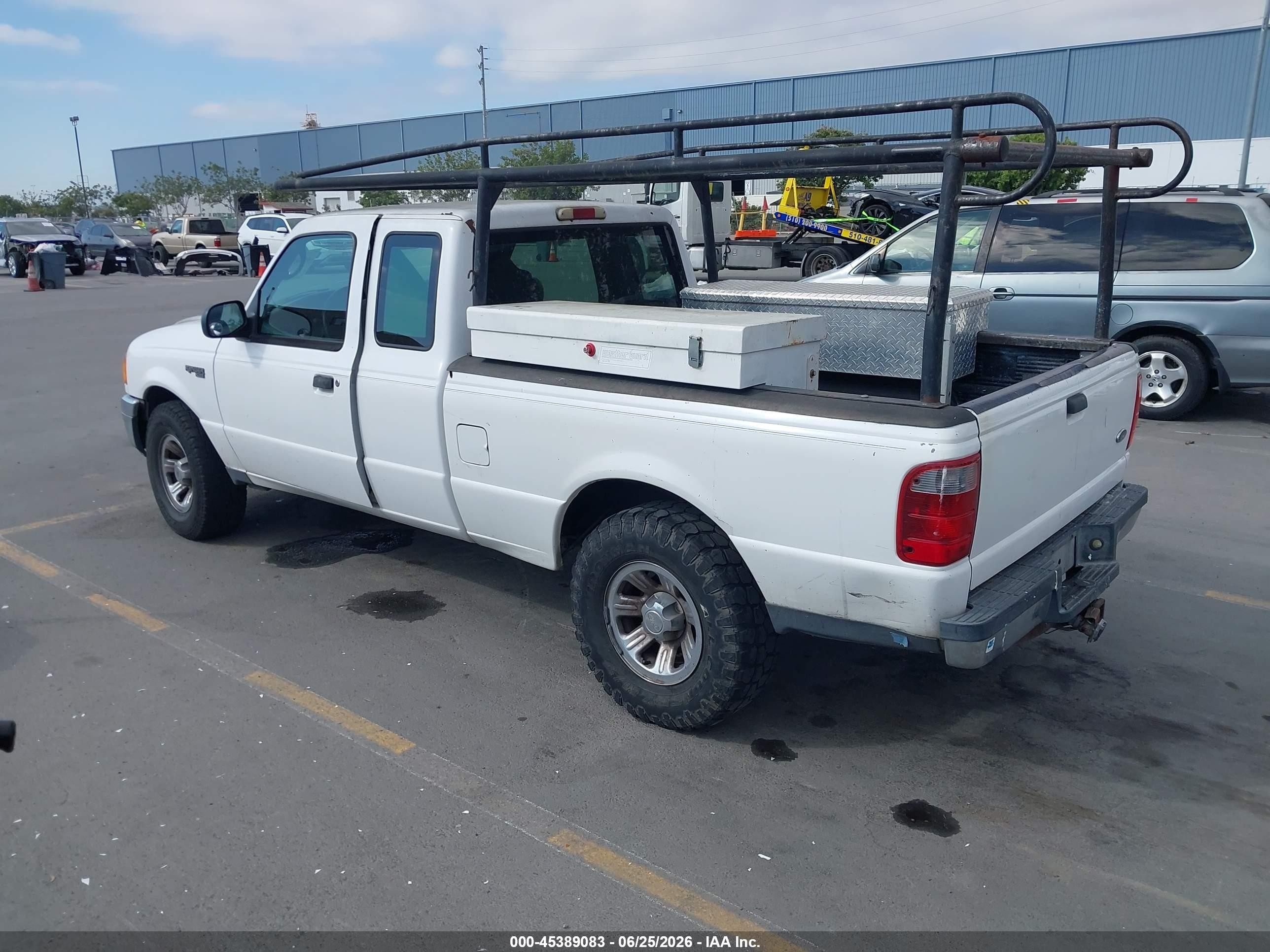 2004 Ford Ranger Edge/tremor/xl/xlt Белый vin: 1FTYR14U04PB46682