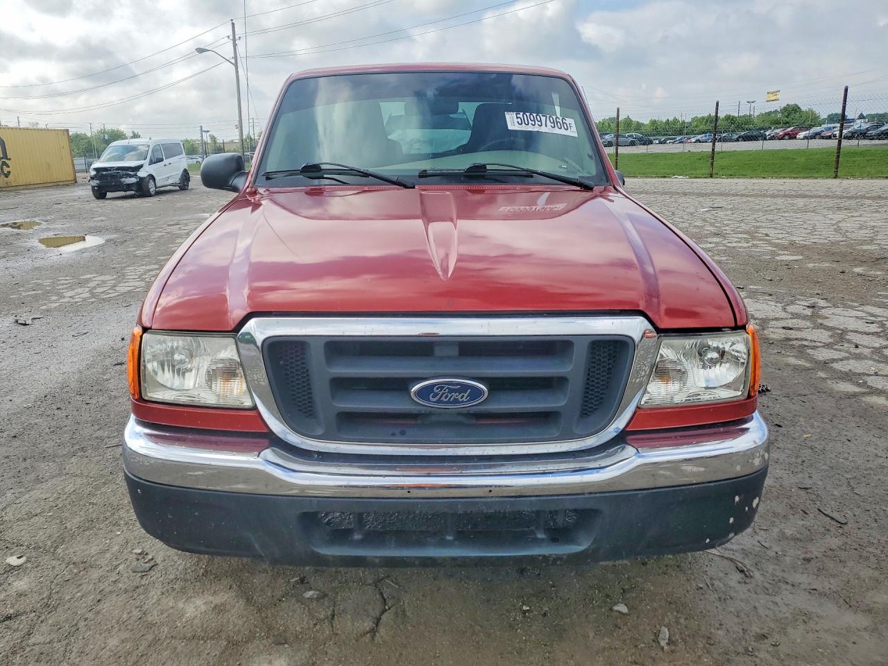 2004 Ford Ranger Super Cab Красный vin: 1FTYR14U04PB49677