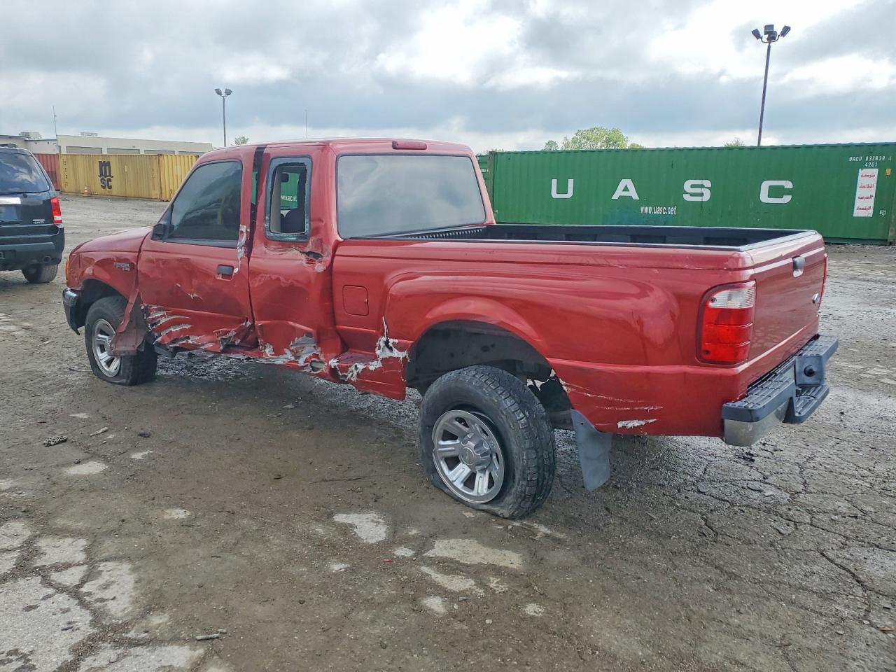 2004 Ford Ranger Super Cab Красный vin: 1FTYR14U04PB49677