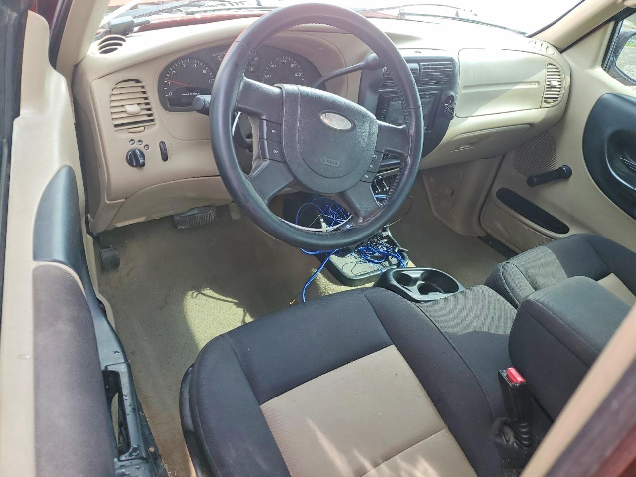 2004 Ford Ranger Super Cab Красный vin: 1FTYR14U04PB49677