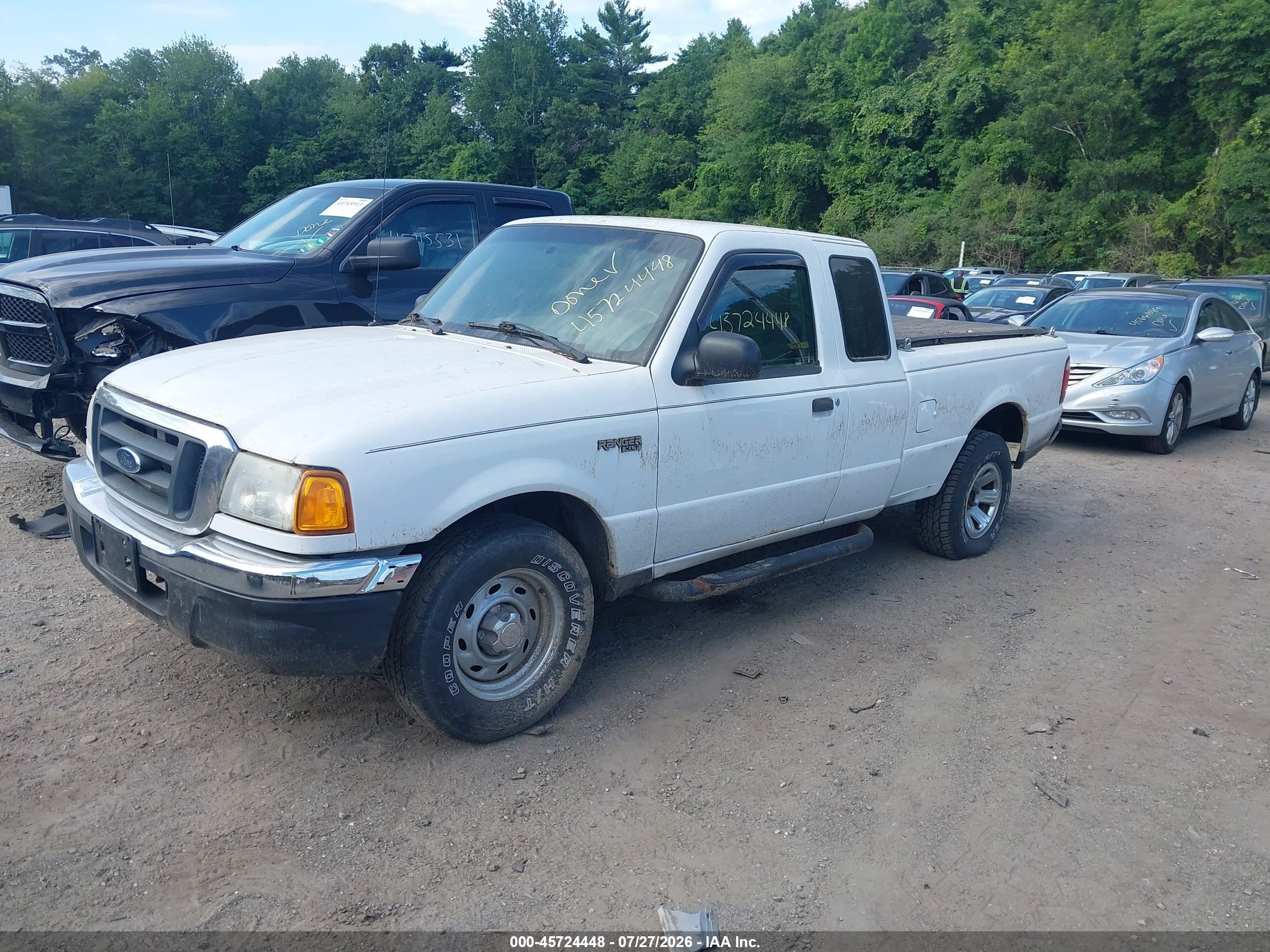 2005 Ford Ranger Edge/stx/xl/xlt Белый vin: 1FTYR14U05PA32165