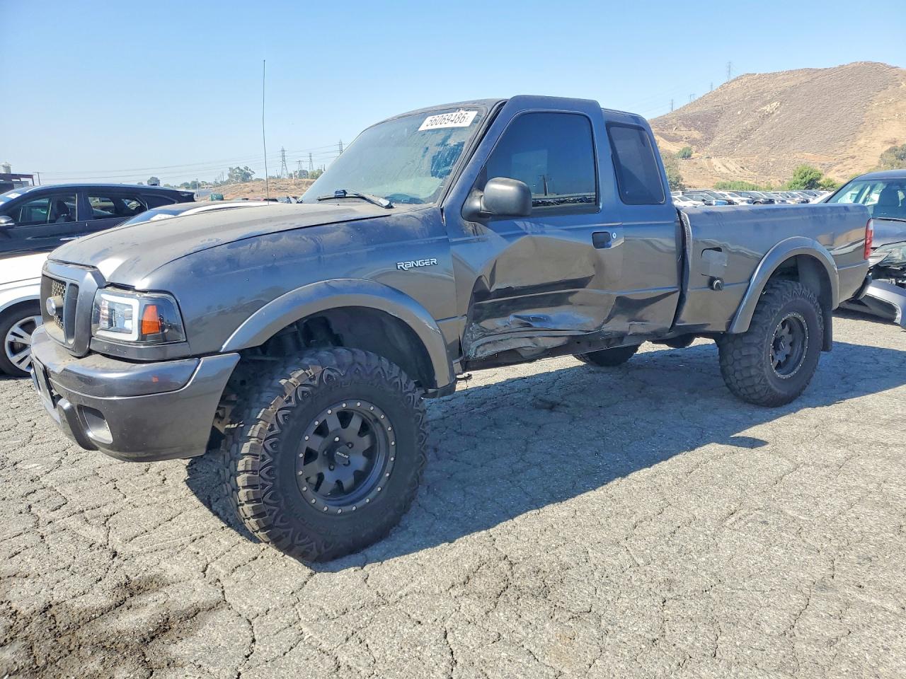 2005 Ford Ranger Super Cab Charcoal vin: 1FTYR14U05PA96531