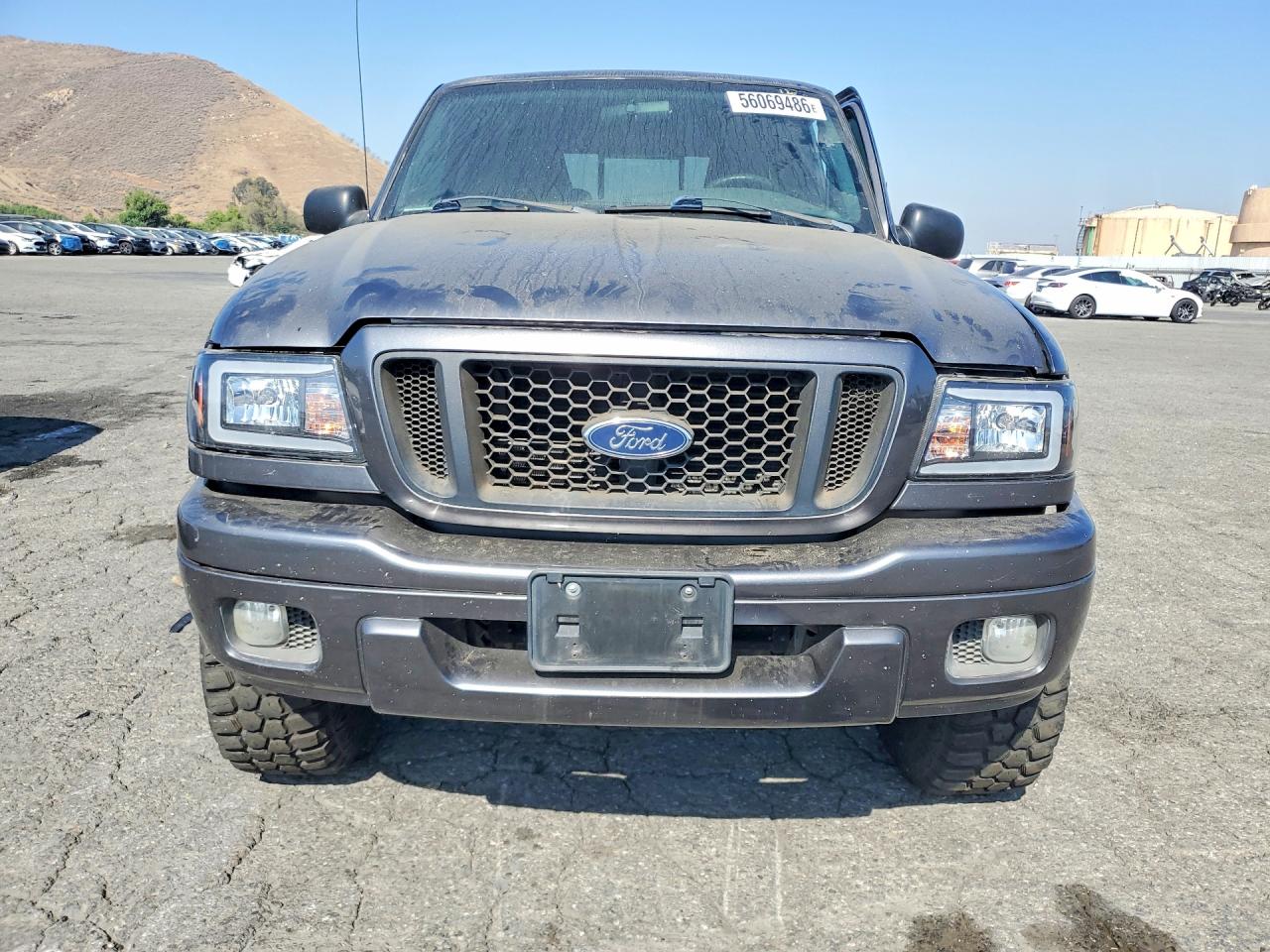 2005 Ford Ranger Super Cab Charcoal vin: 1FTYR14U05PA96531