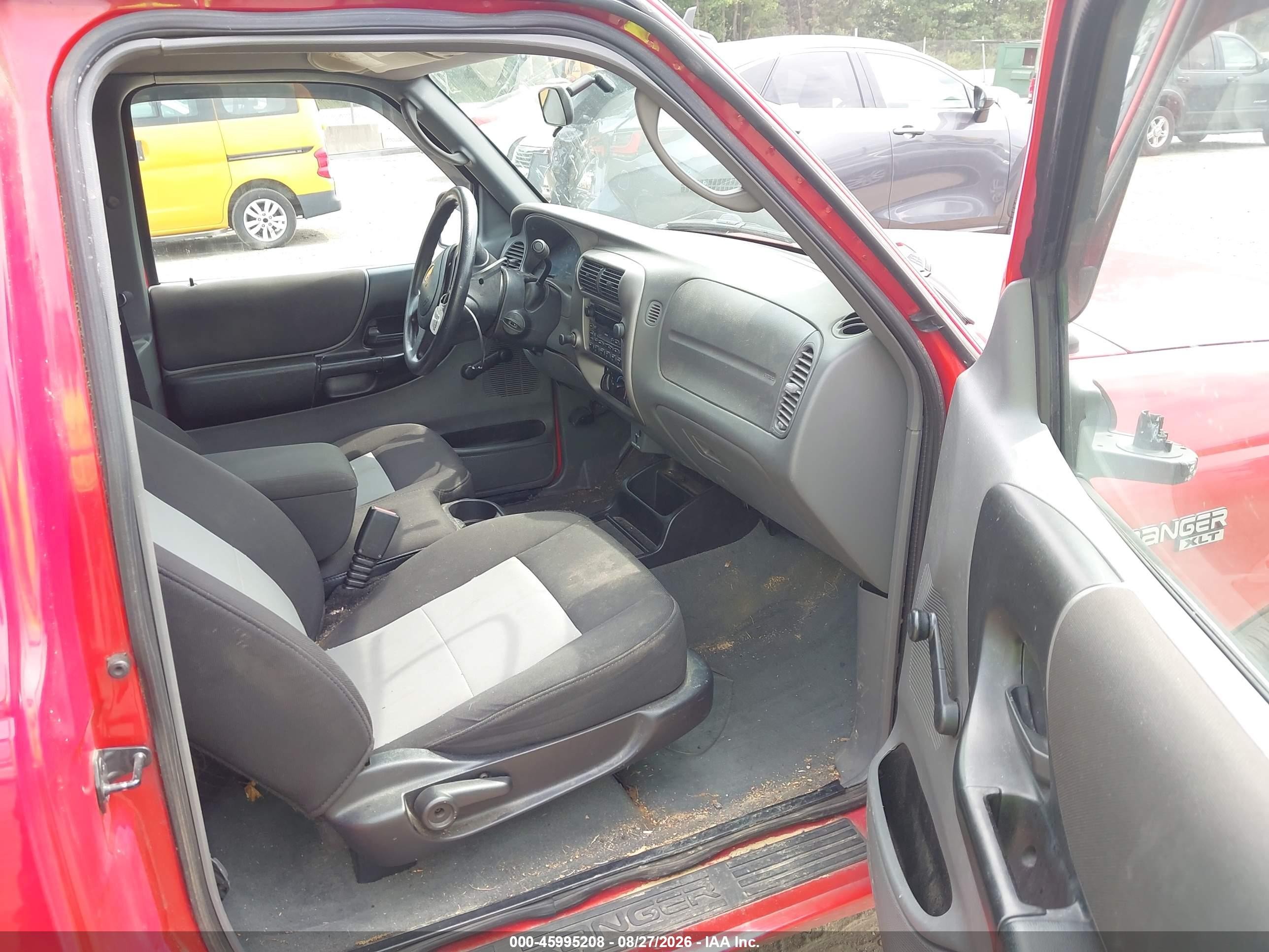 2005 Ford Ranger Edge/stx/xl/xlt Red vin: 1FTYR14U05PB07625
