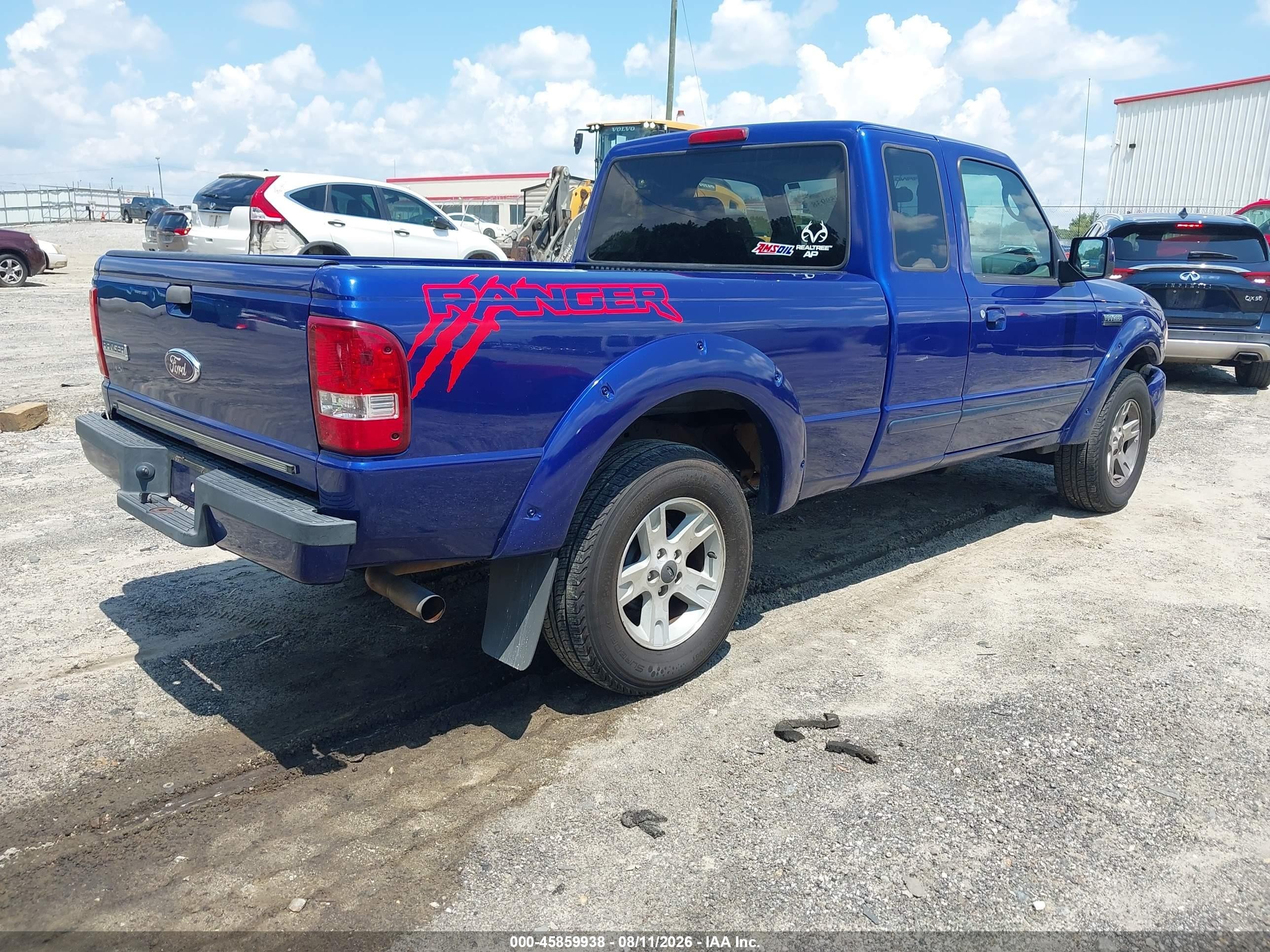 2006 Ford Ranger Sport/stx/xl/xlt Blue vin: 1FTYR14U06PA23497