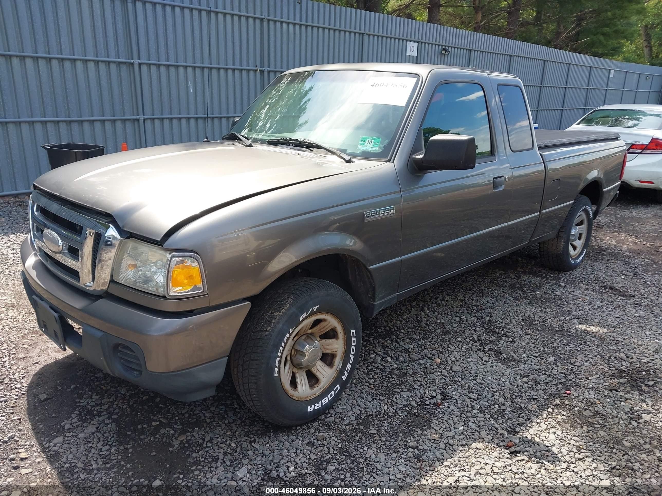 2008 Ford Ranger Xlt Gray vin: 1FTYR14U08PA05777