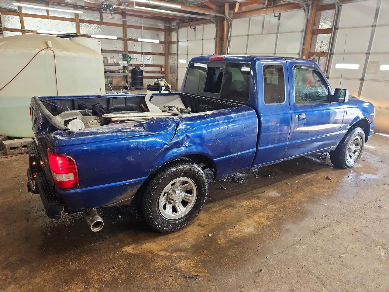 2008 Ford Ranger Super Cab Blue vin: 1FTYR14U08PA78521