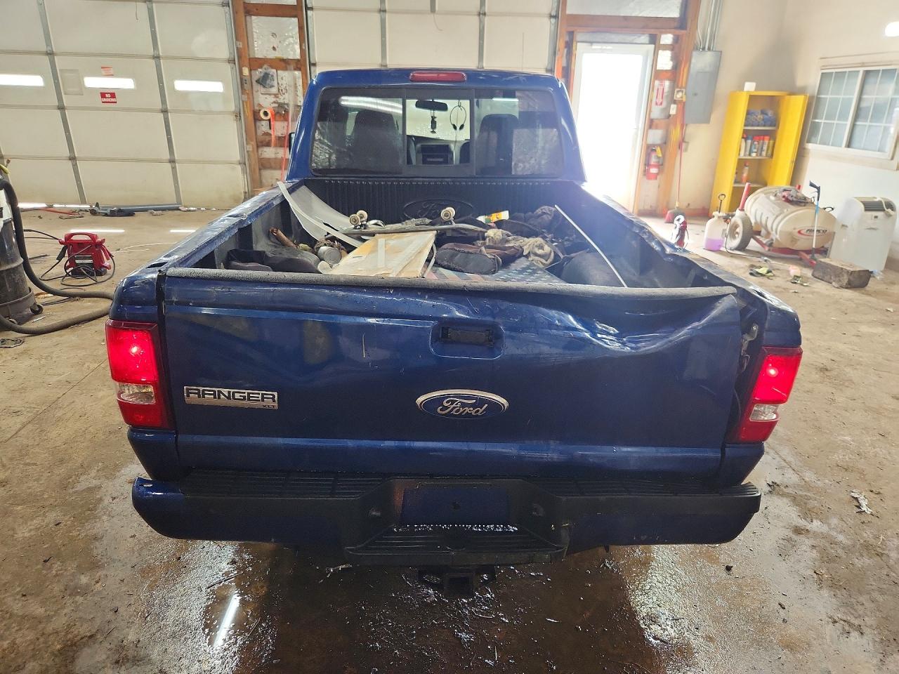 2008 Ford Ranger Super Cab Blue vin: 1FTYR14U08PA78521