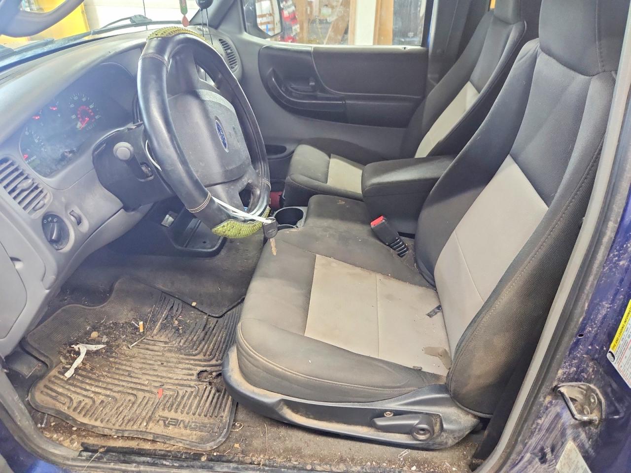 2008 Ford Ranger Super Cab Blue vin: 1FTYR14U08PA78521