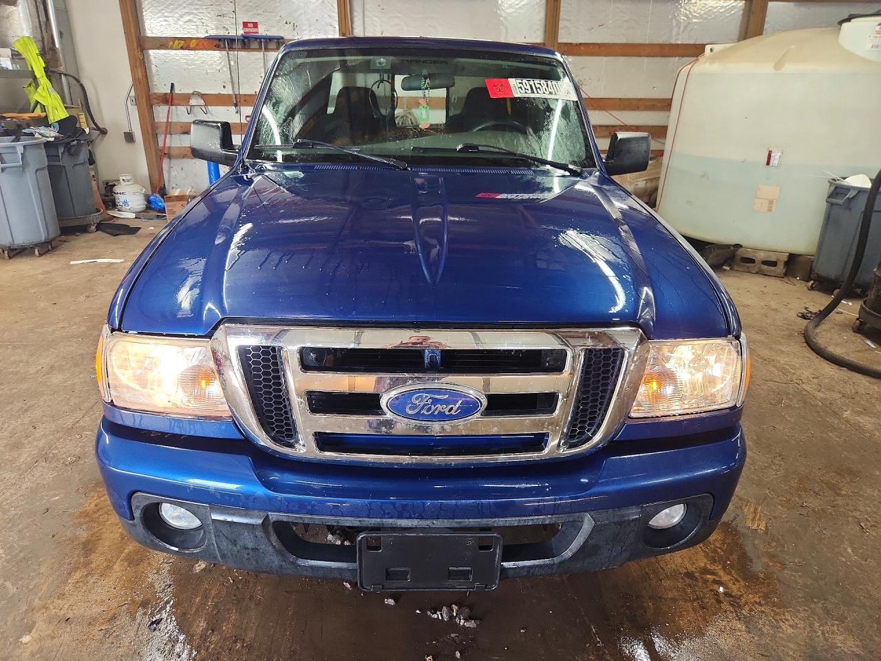 2008 Ford Ranger Super Cab Blue vin: 1FTYR14U08PA78521