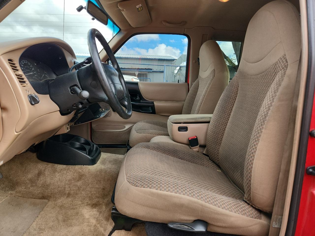 1998 Ford Ranger Super Cab Red vin: 1FTYR14U0WPA47296