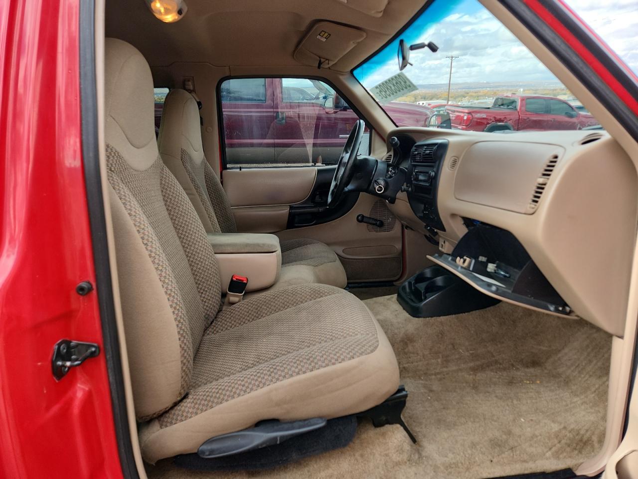 1998 Ford Ranger Super Cab Red vin: 1FTYR14U0WPA47296