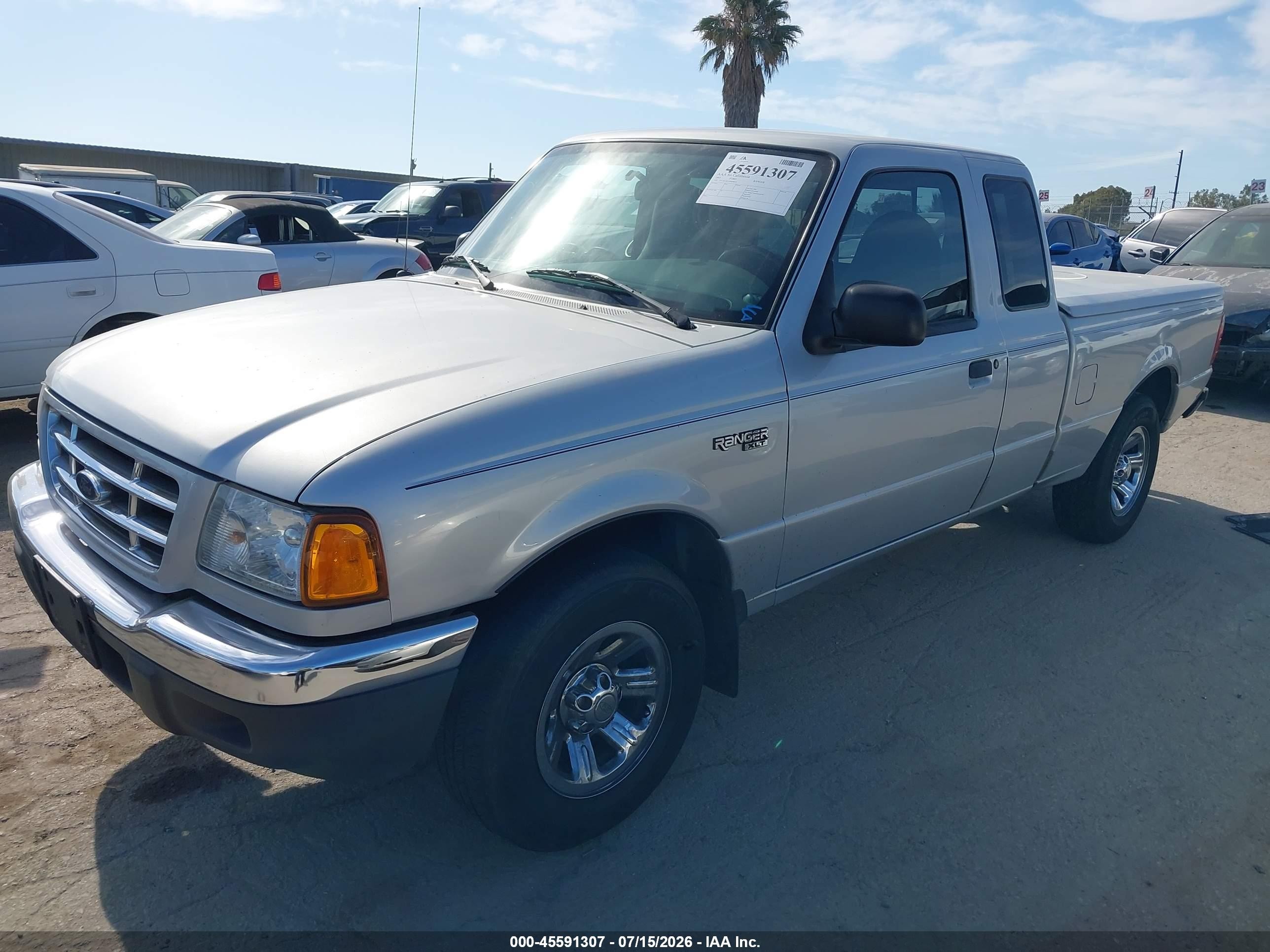 2002 Ford Ranger Edge/tremor/xl/xlt Silver vin: 1FTYR14U12PB08603