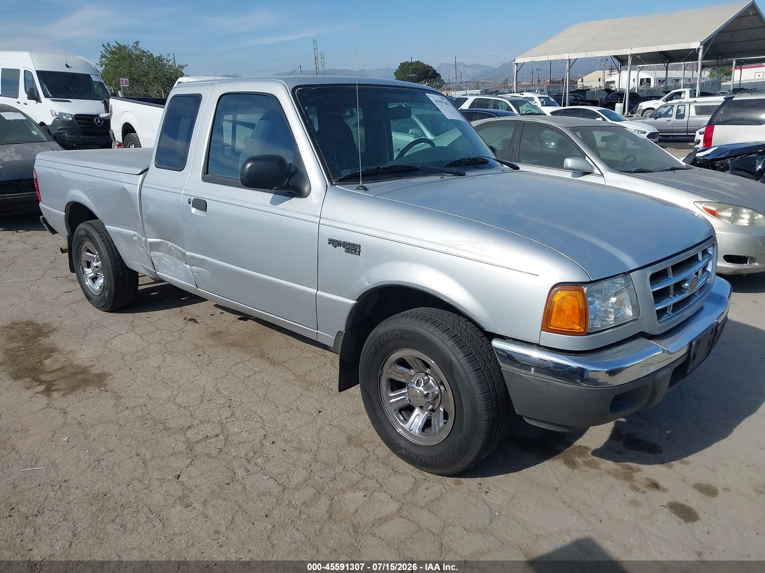 2002 Ford Ranger Edge/tremor/xl/xlt Silver vin: 1FTYR14U12PB08603