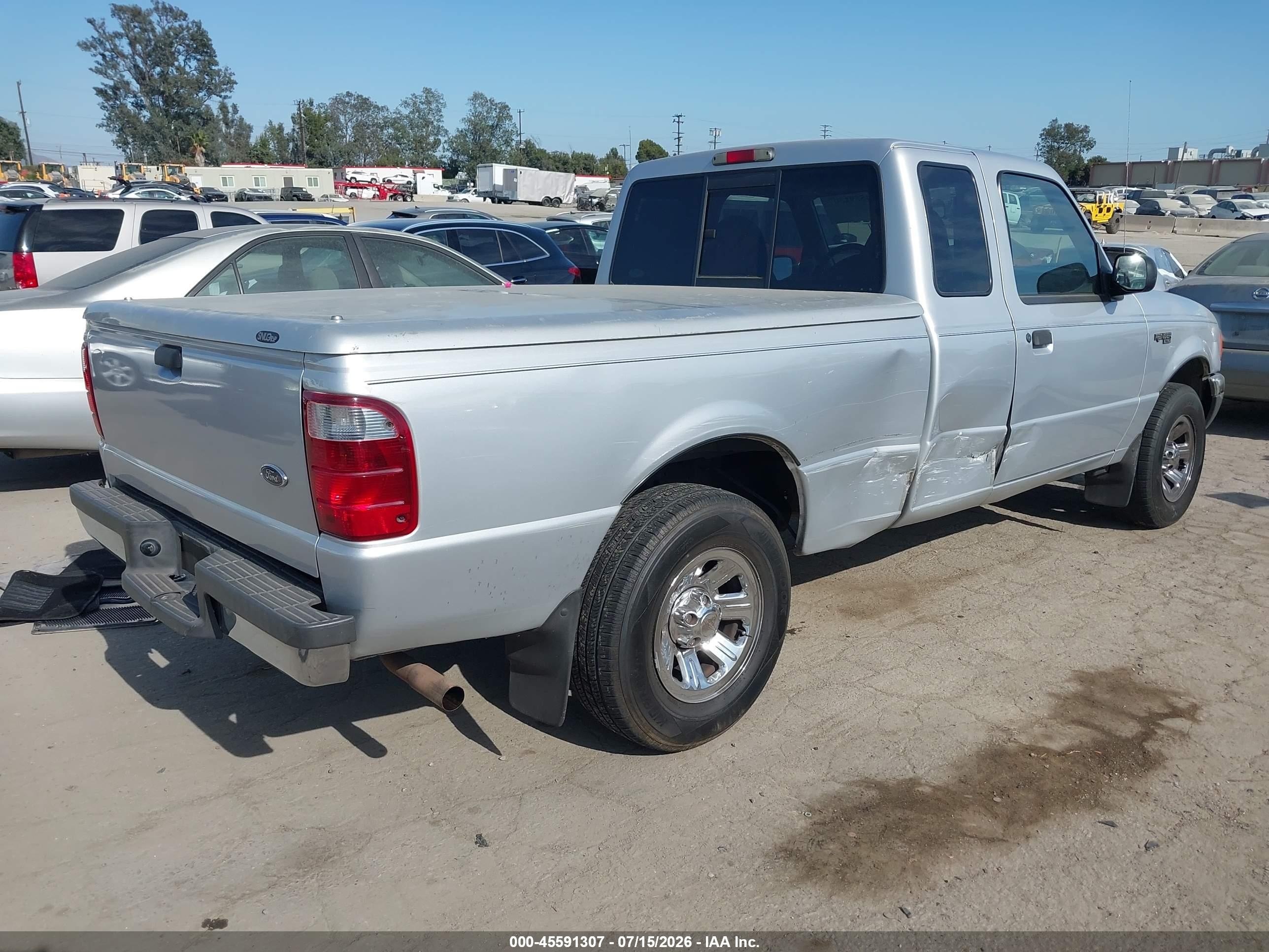 2002 Ford Ranger Edge/tremor/xl/xlt Silver vin: 1FTYR14U12PB08603