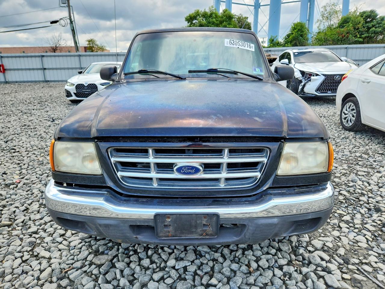 2002 Ford Ranger Super Cab Черный vin: 1FTYR14U12TA30086