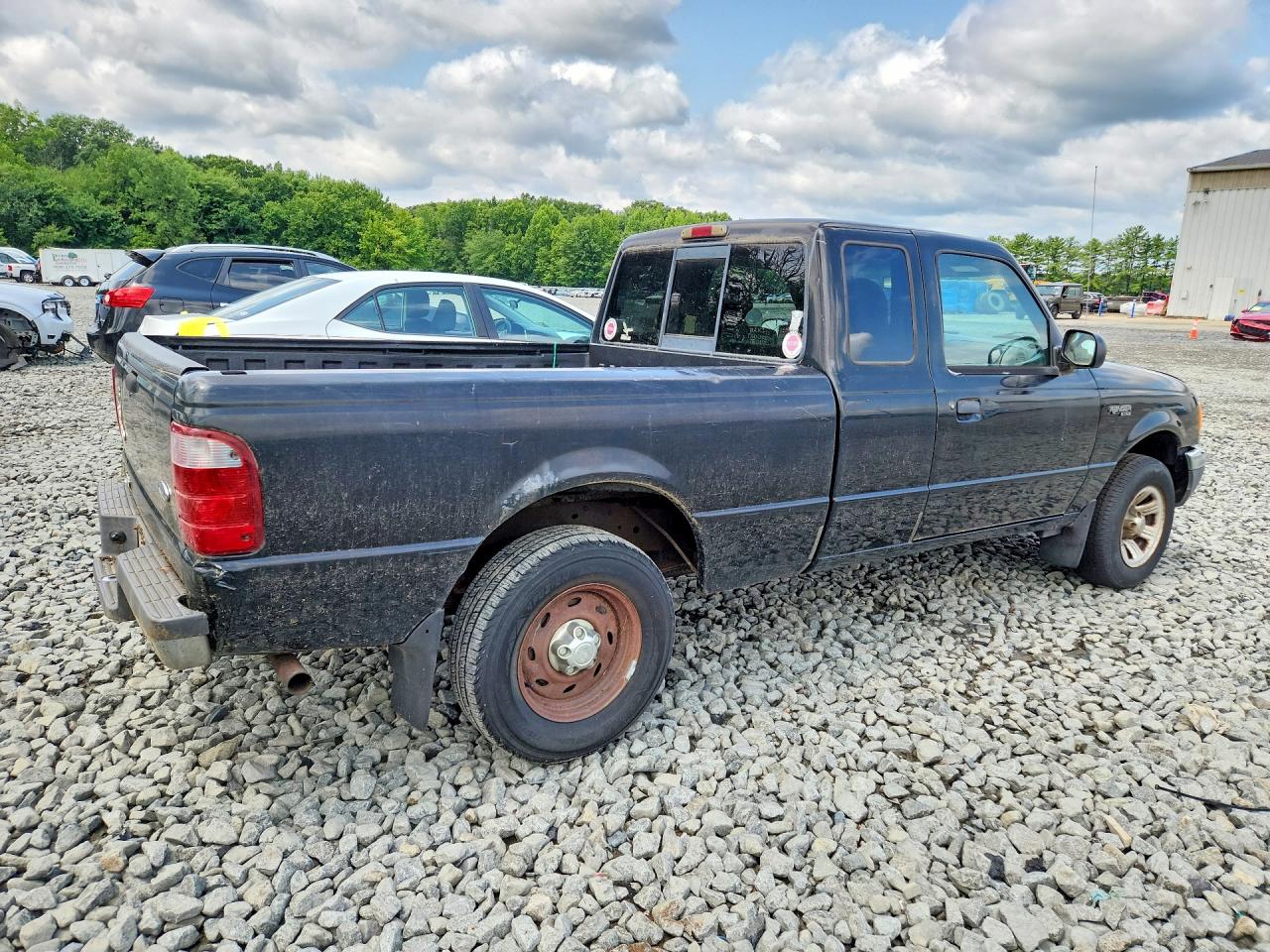 2002 Ford Ranger Super Cab Черный vin: 1FTYR14U12TA30086