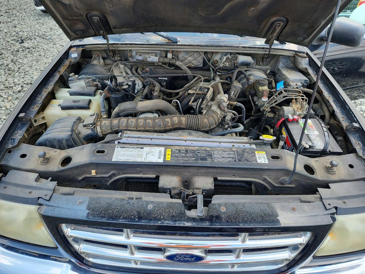 2002 Ford Ranger Super Cab Черный vin: 1FTYR14U12TA30086