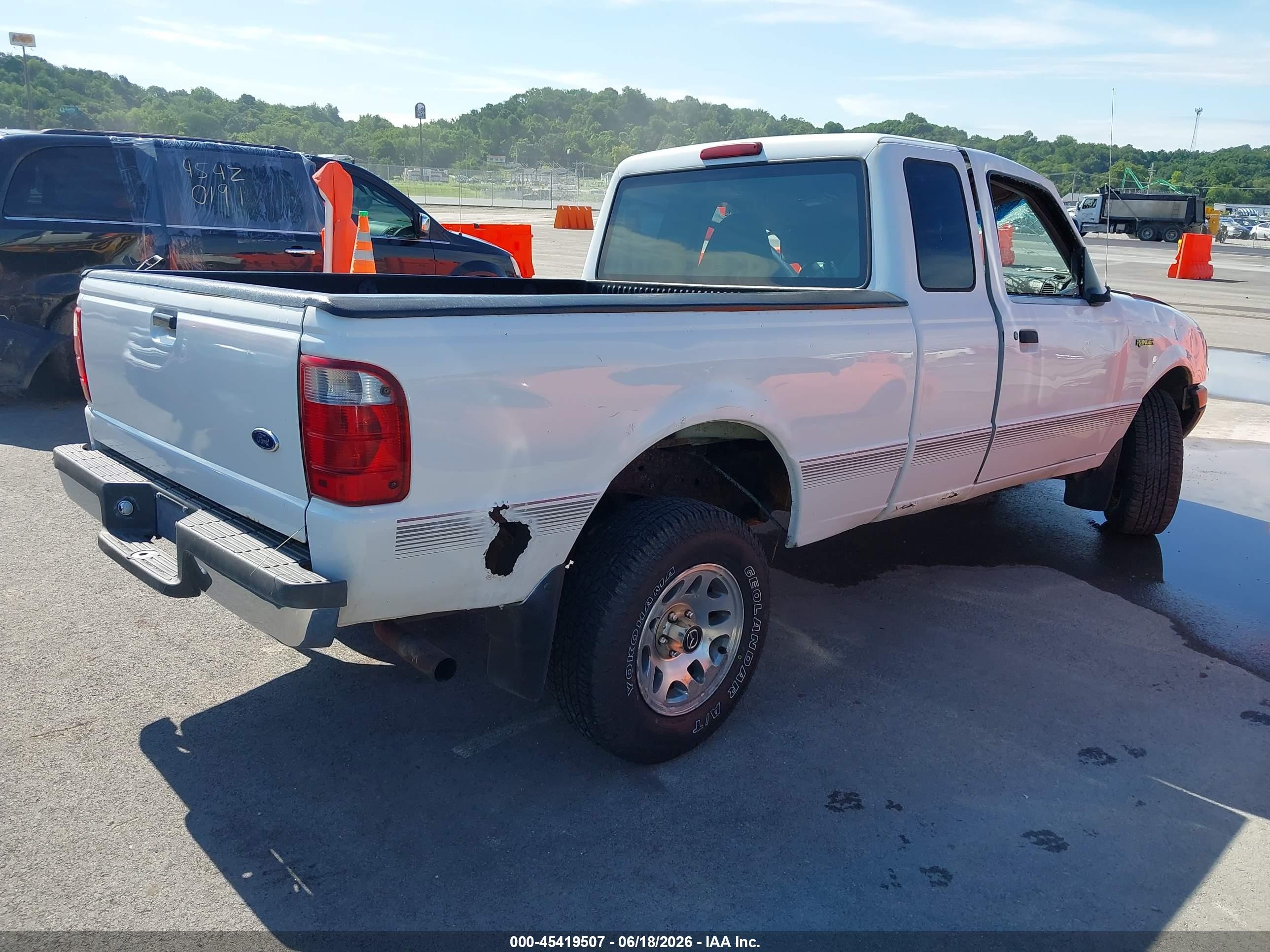 2002 Ford Ranger Edge/tremor/xl/xlt White vin: 1FTYR14U12TA59314