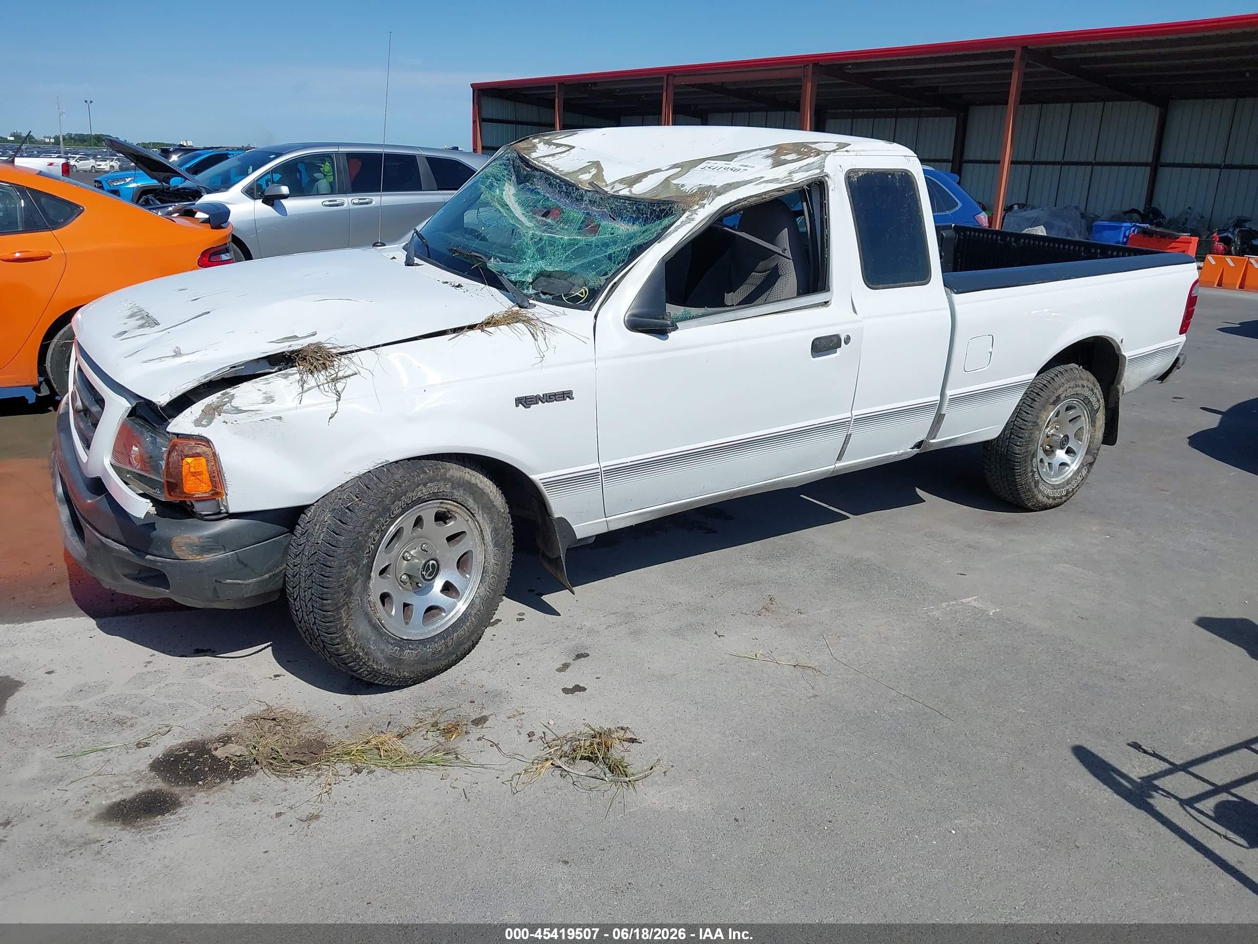 2002 Ford Ranger Edge/tremor/xl/xlt White vin: 1FTYR14U12TA59314