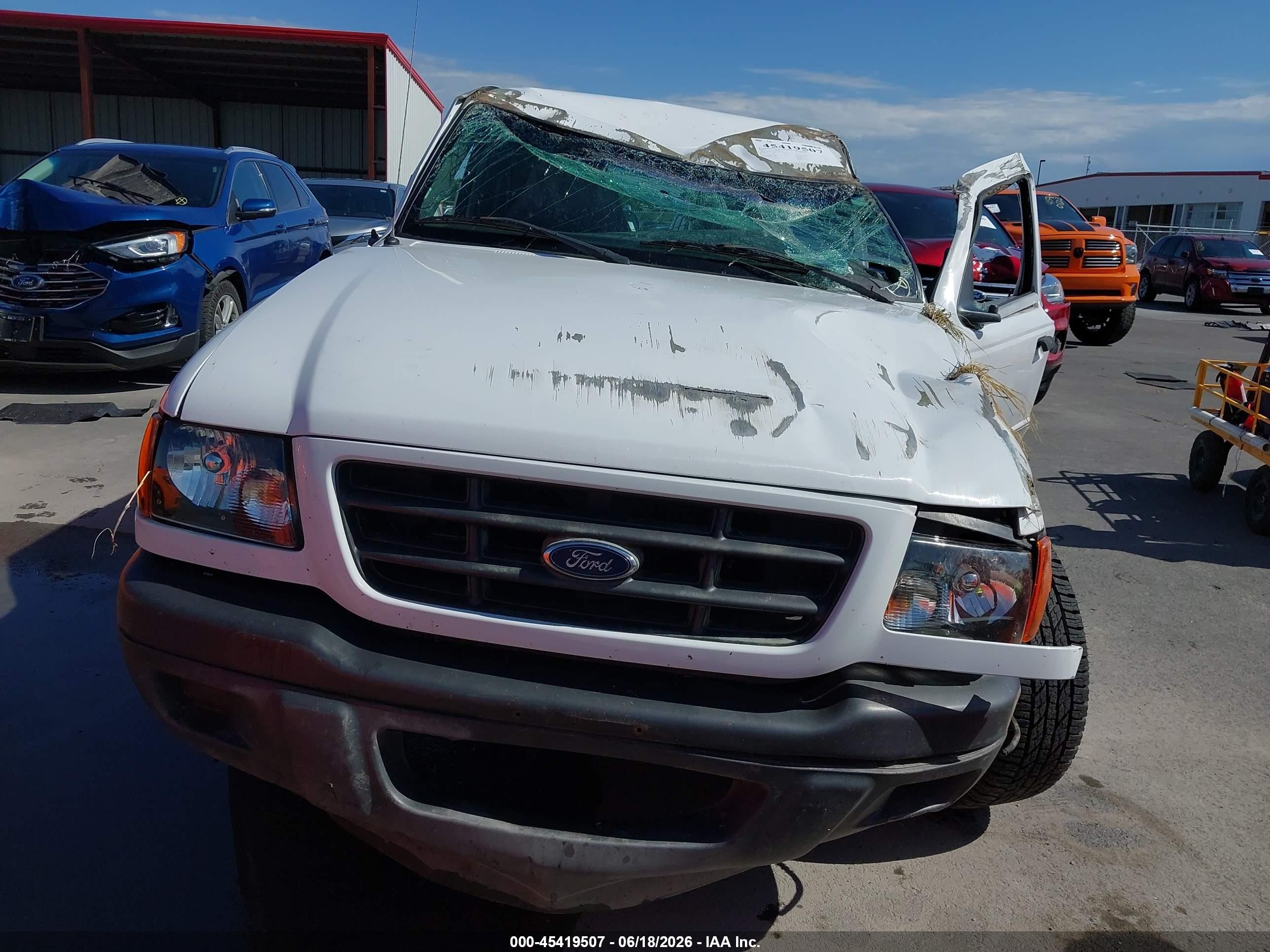 2002 Ford Ranger Edge/tremor/xl/xlt White vin: 1FTYR14U12TA59314
